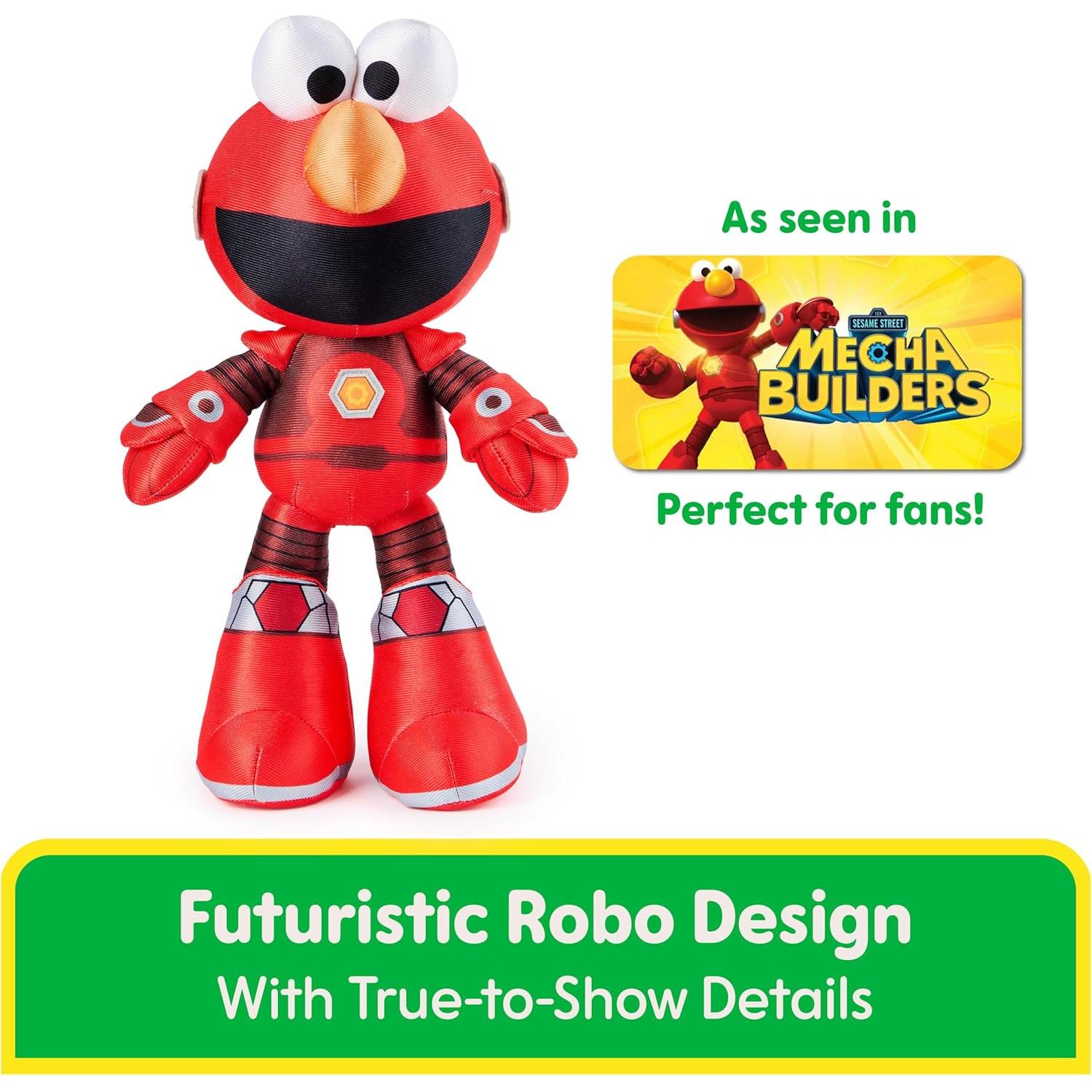 Peluche GUND Mecha Elmo 33 cm - Plaza Sésamo