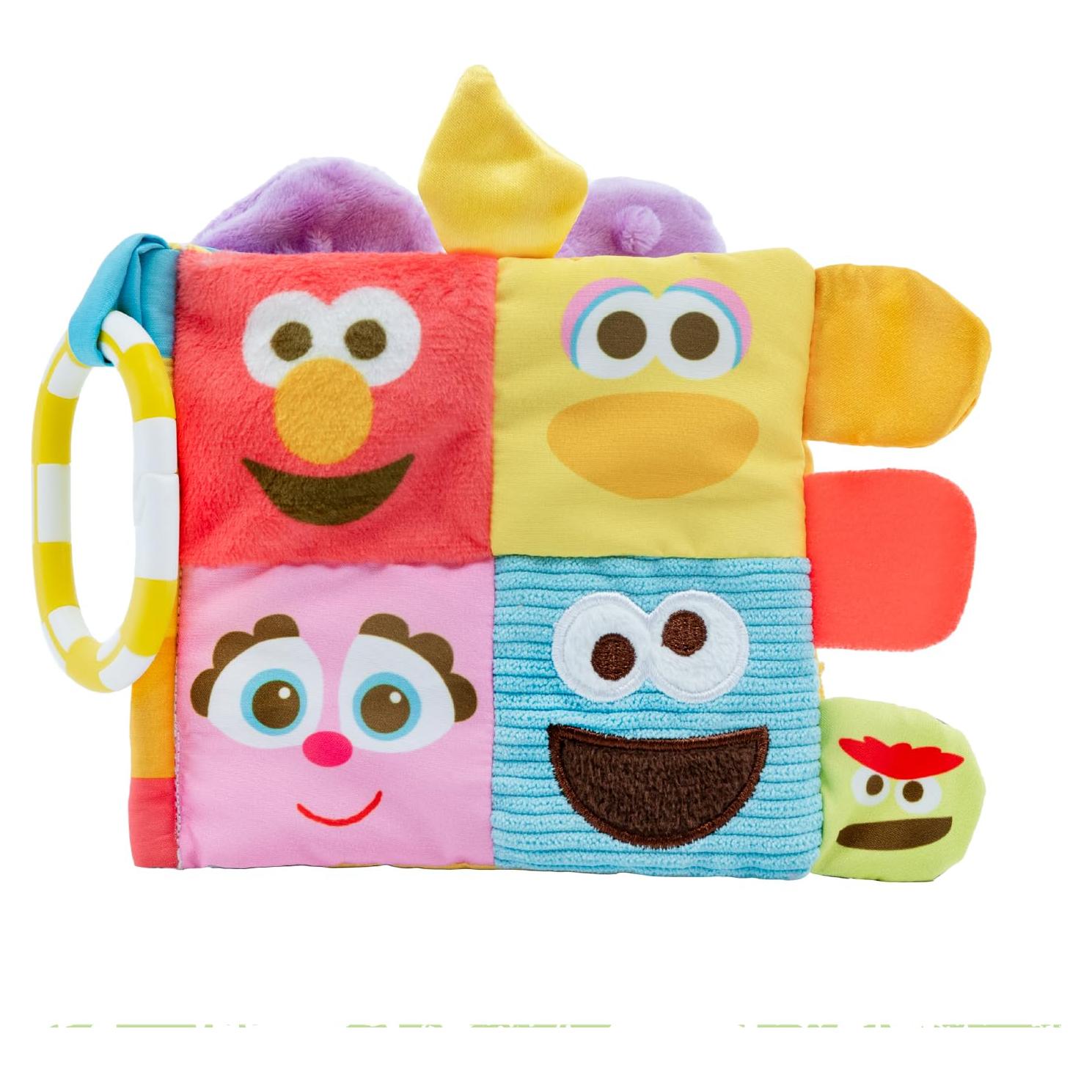 Libro Suave Sesame Street 28 cm con Personajes Sensitivos
