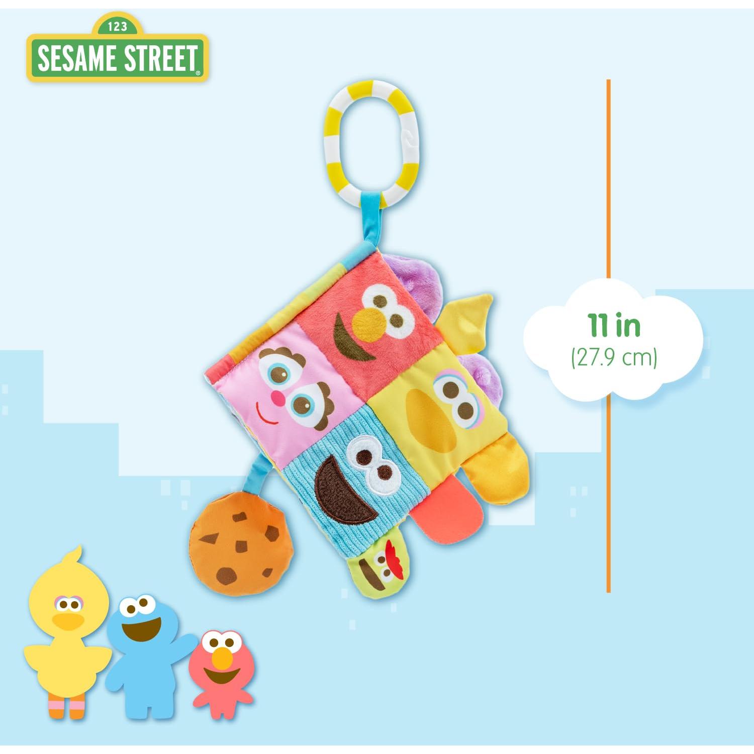 Libro Suave Sesame Street 28 cm con Personajes Sensitivos