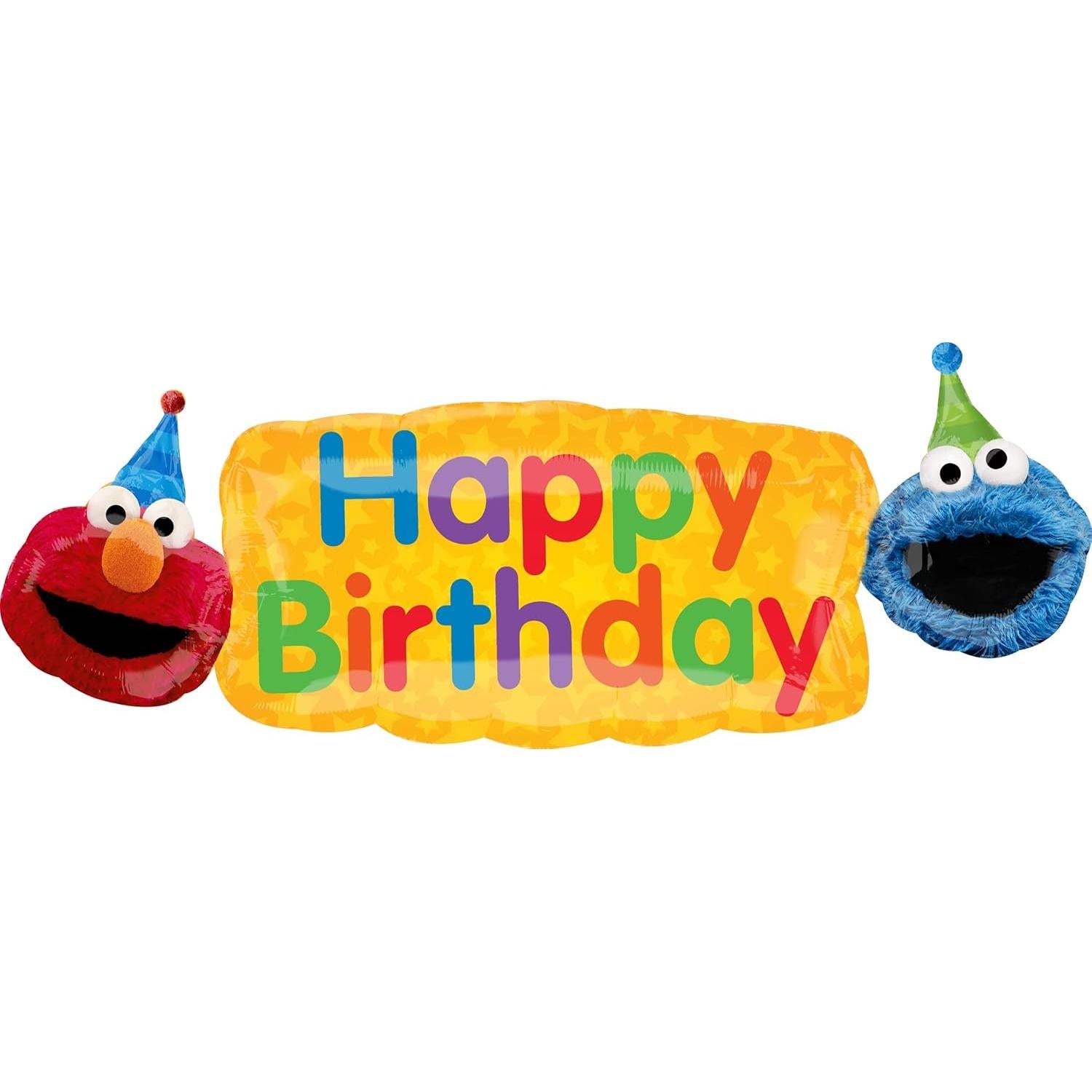 Ramo de Globos de Cumpleaños Elmo y Cookie Monster Anagram