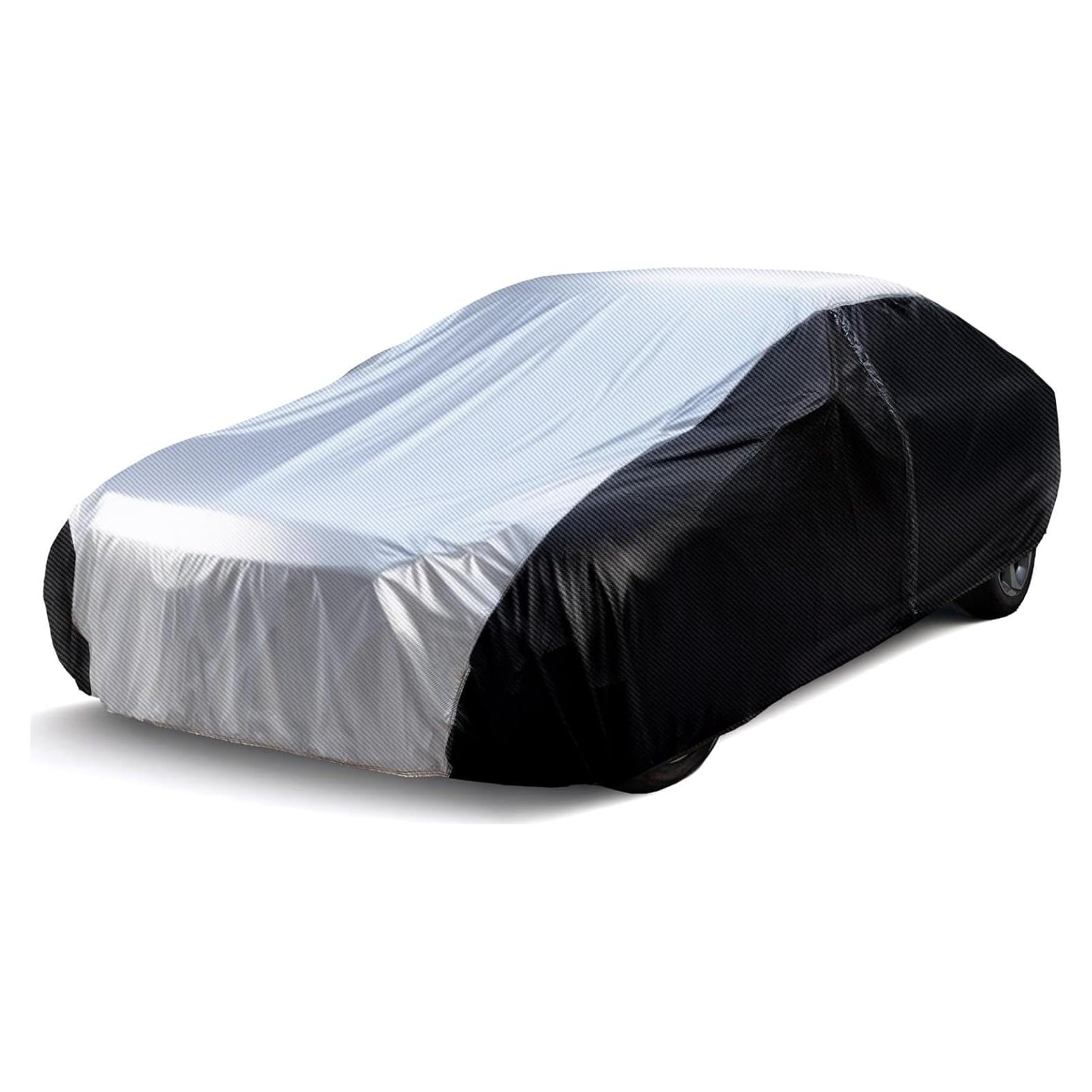 Funda de Coche Season Guard Fibra Carbono Ajuste Universal