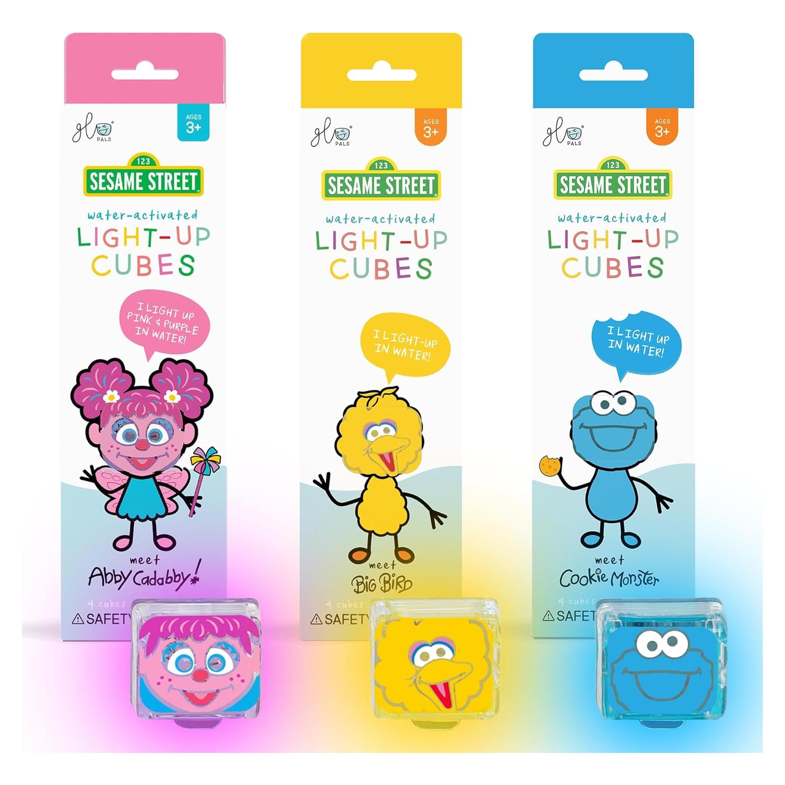 Glo Pals Cubos Iluminados Activados por Agua - 12 Paquetes