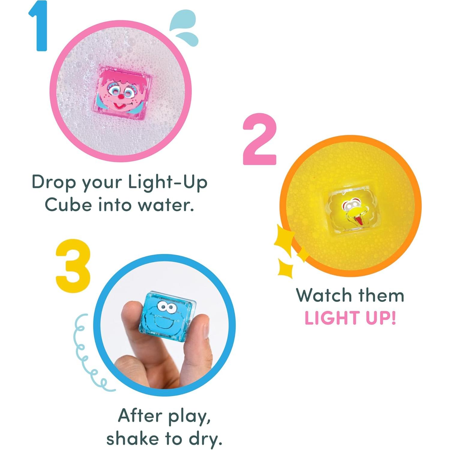 Glo Pals Cubos Iluminados Activados por Agua - 12 Paquetes