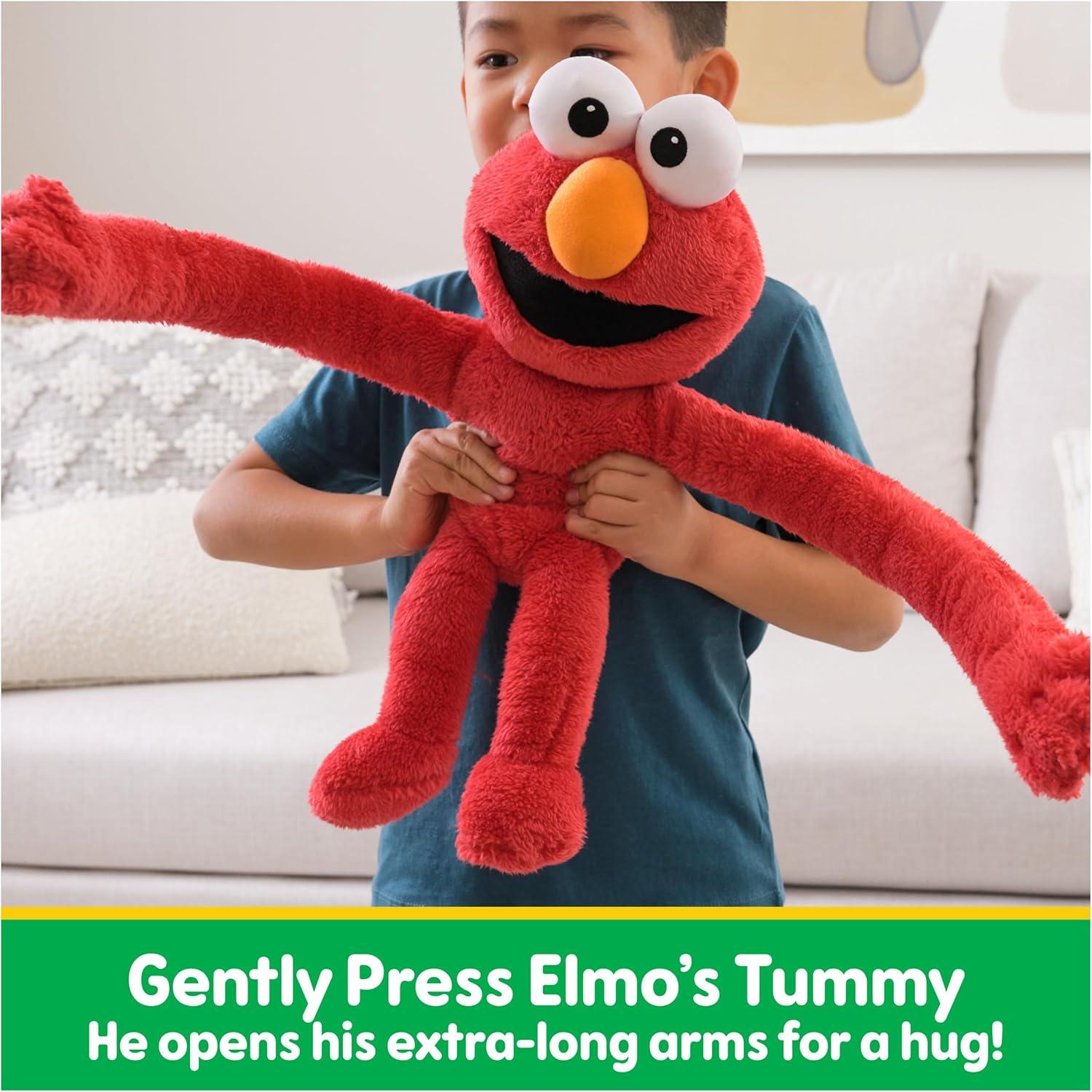 Peluche GUND Elmo Abraza-Mueve 35.6 cm Calle Sésamo