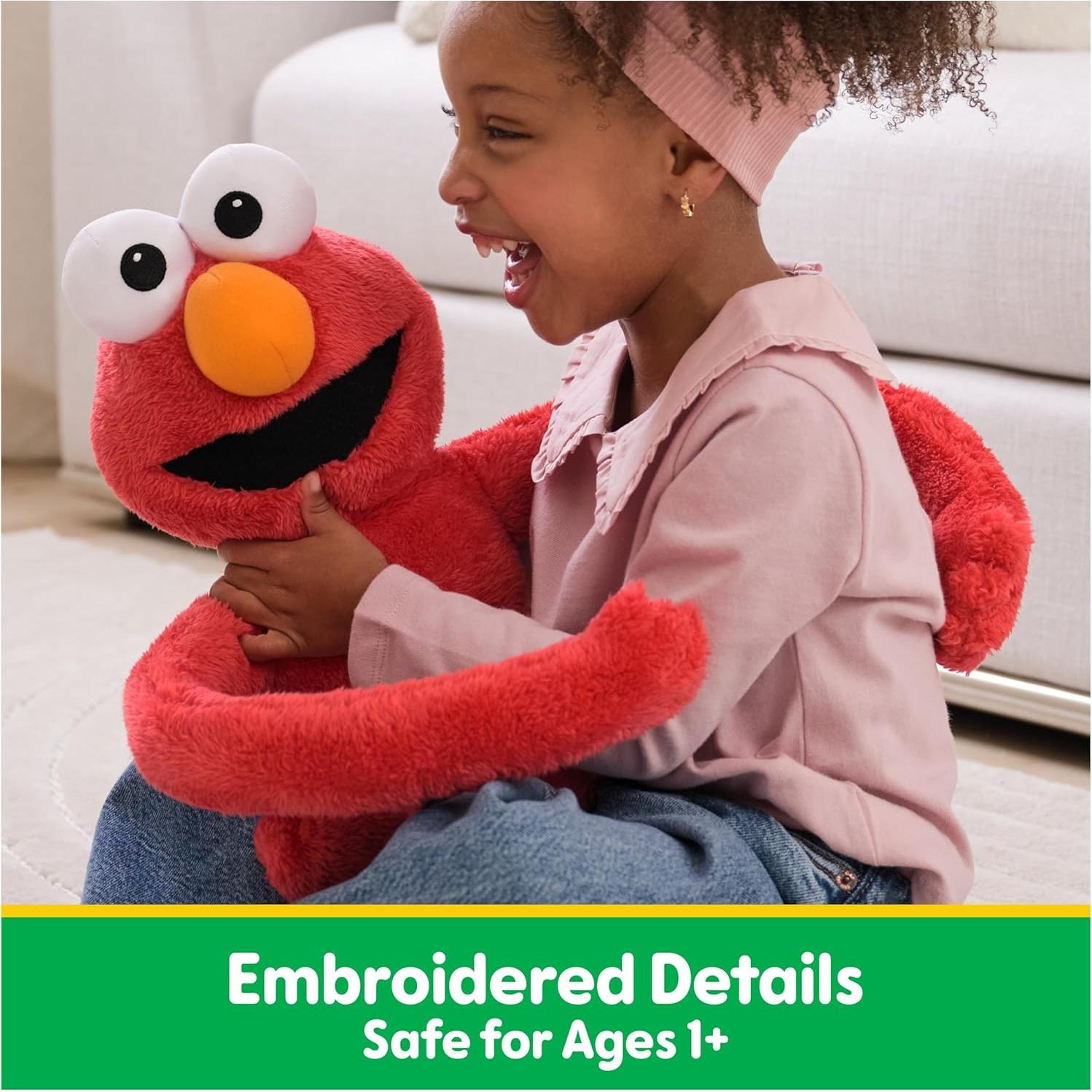 Peluche GUND Elmo Abraza-Mueve 35.6 cm Calle Sésamo