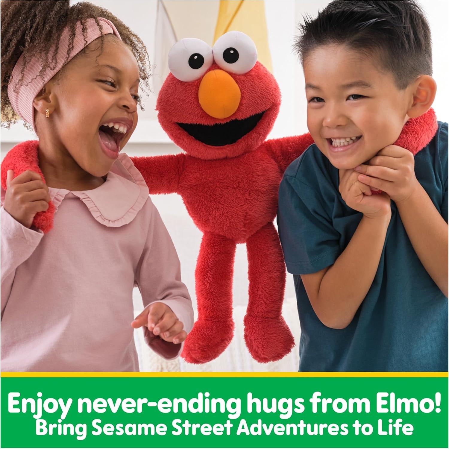 Peluche GUND Elmo Abraza-Mueve 35.6 cm Calle Sésamo