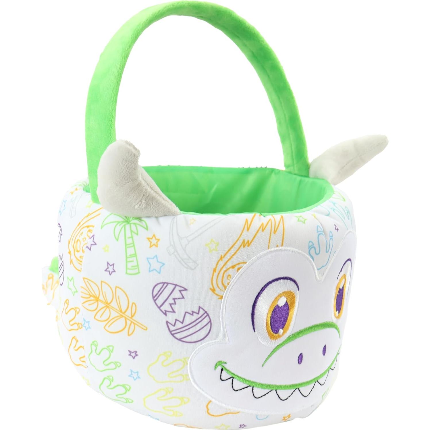 Cesta de Pascua Crayola Dinosaurio Verde + 3 Marcadores