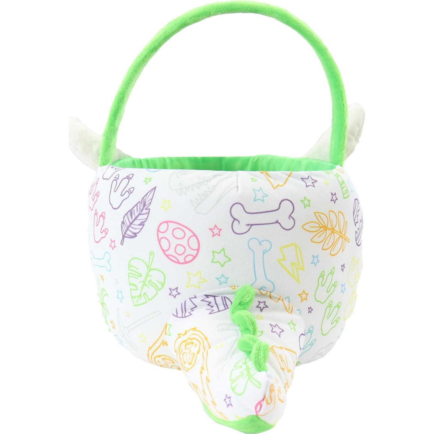 Cesta de Pascua Crayola Dinosaurio Verde + 3 Marcadores