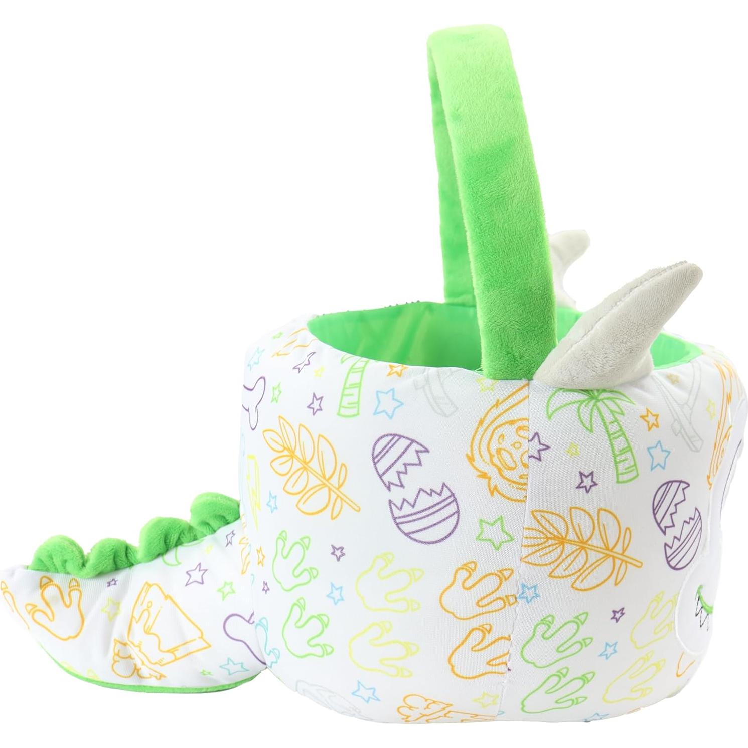 Cesta de Pascua Crayola Dinosaurio Verde + 3 Marcadores