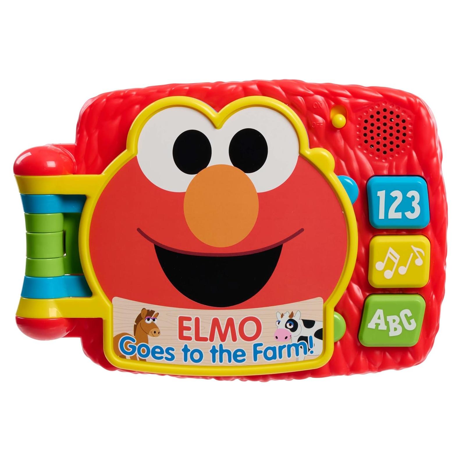 Libro Electrónico Sesame Street Elmo 15.88 cm Aprendizaje