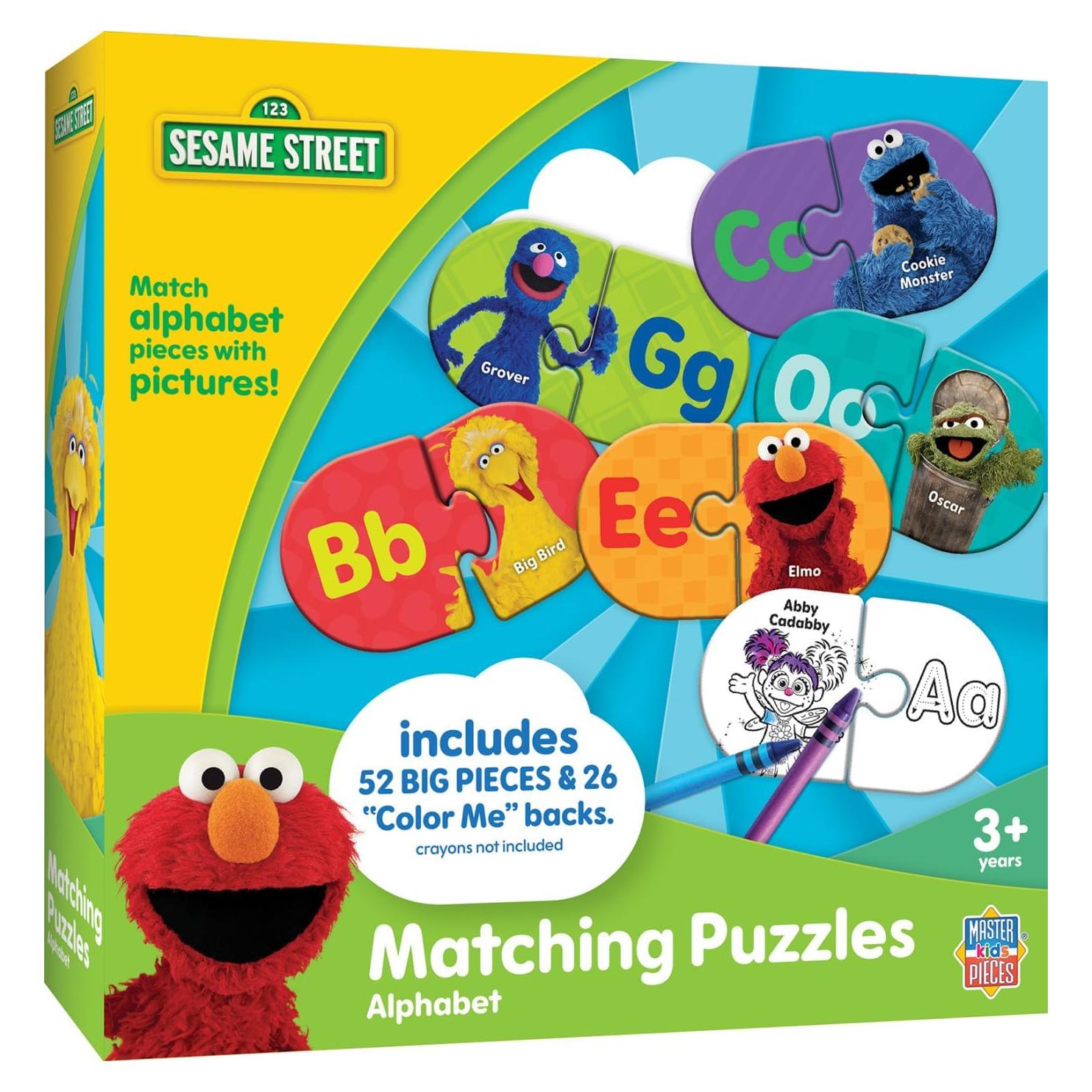 Rompecabezas Alfabeto Plaza Sésamo - 3 años en adelante