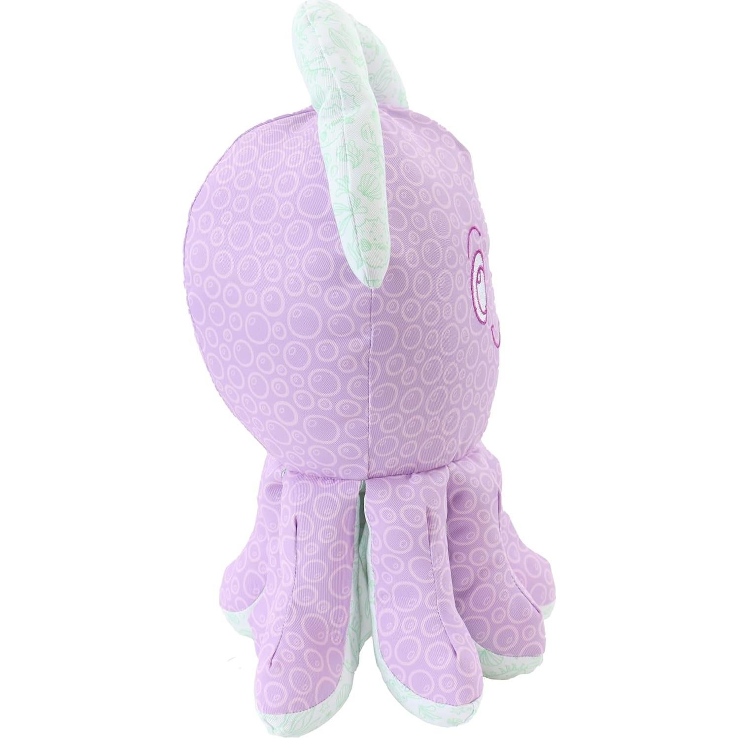 Crayola Color Me Plush Pulpo Púrpura con 3 Marcadores Lavables