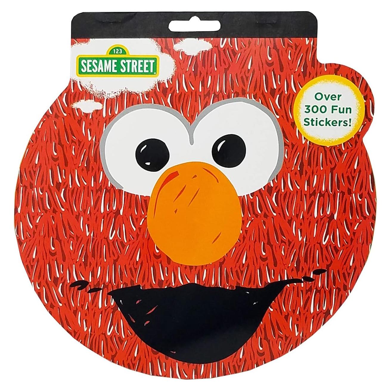 Libro de Pegatinas Plaza Sésamo Elmo - 300 Stickers