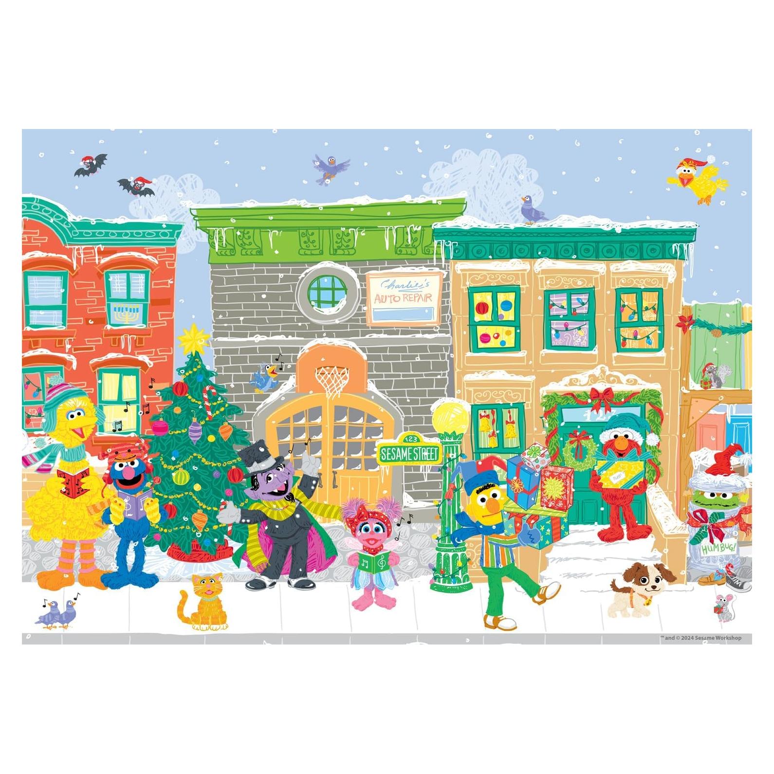 Rompecabezas 300 Piezas Buffalo Games Plaza Sésamo Adultos