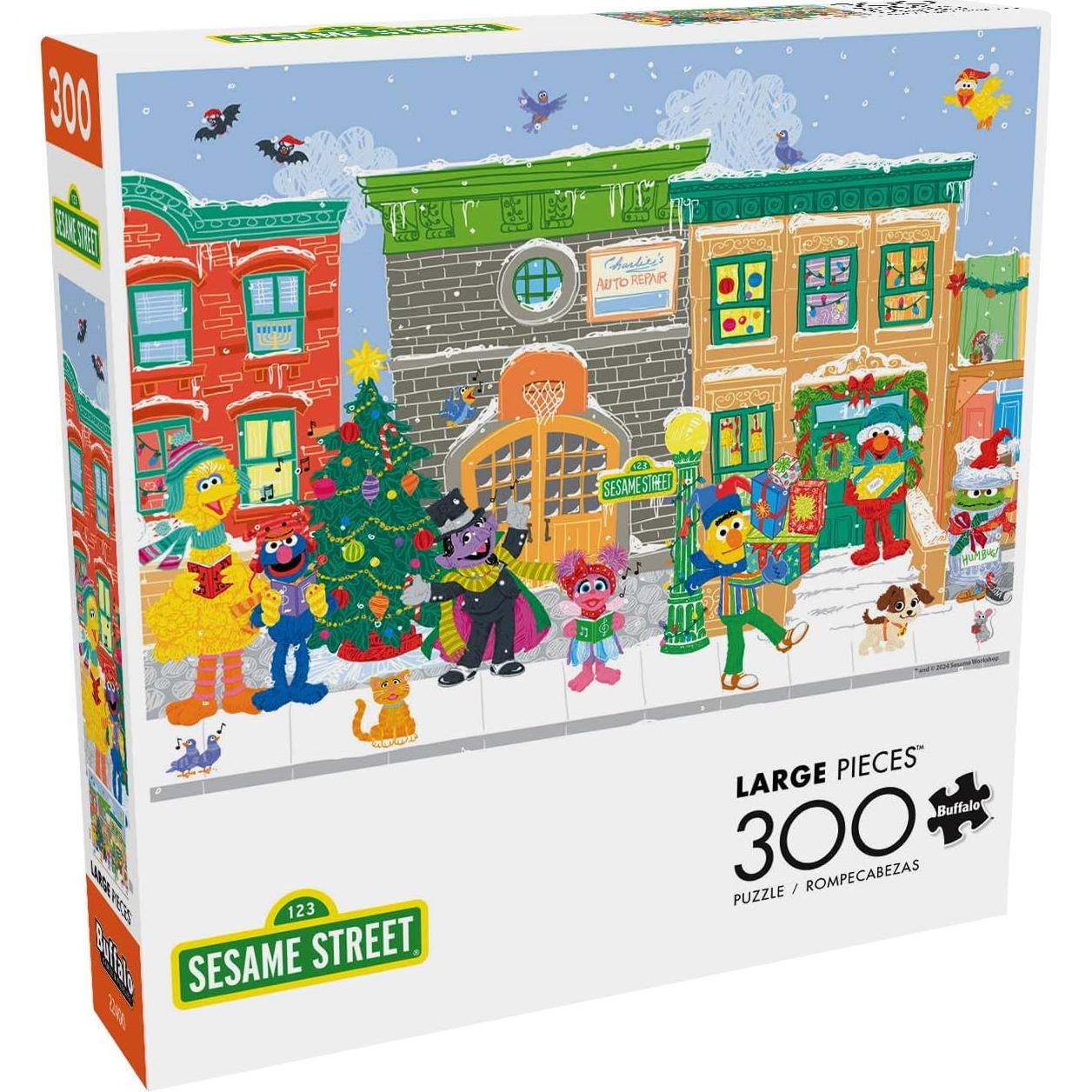 Rompecabezas 300 Piezas Buffalo Games Plaza Sésamo Adultos