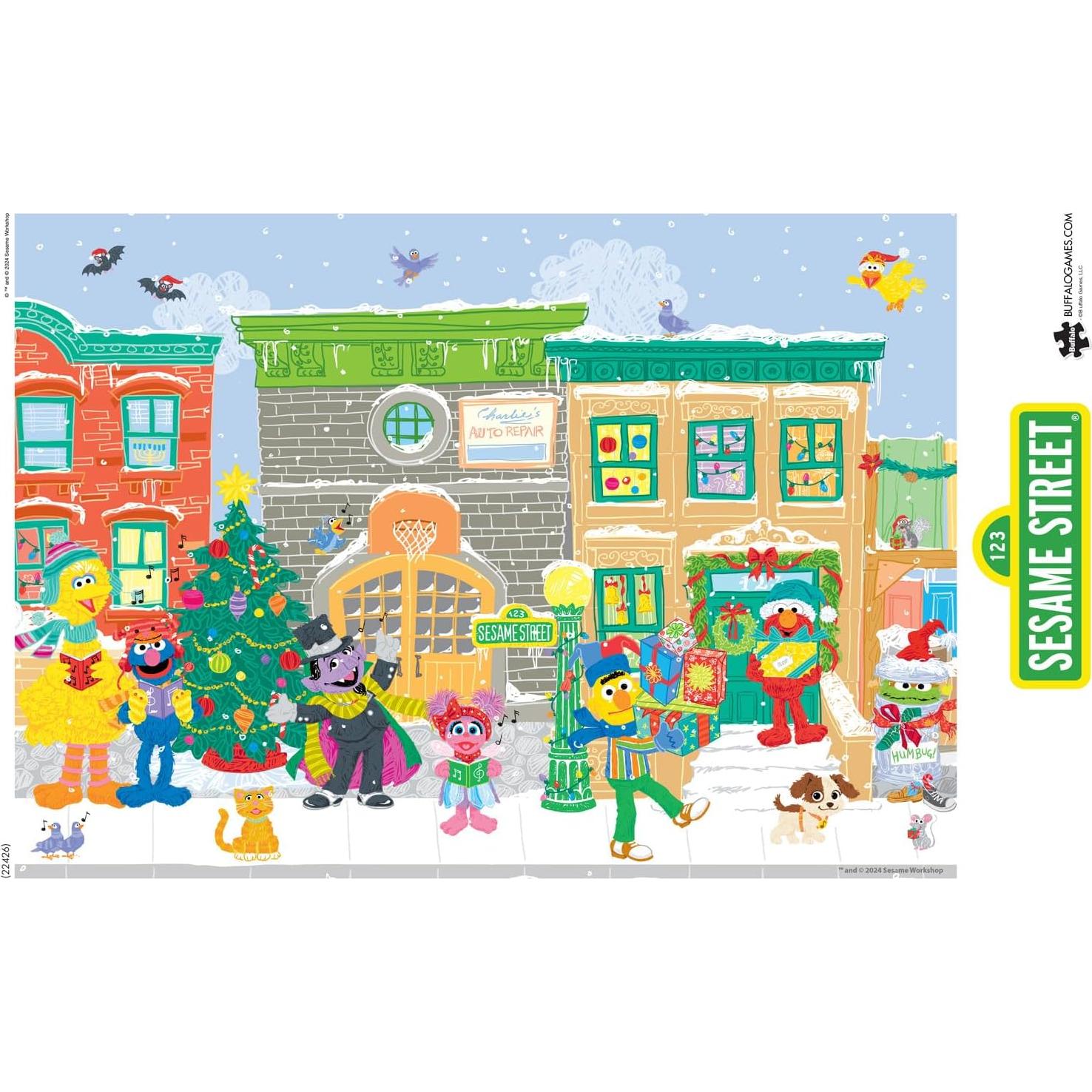 Rompecabezas 300 Piezas Buffalo Games Plaza Sésamo Adultos