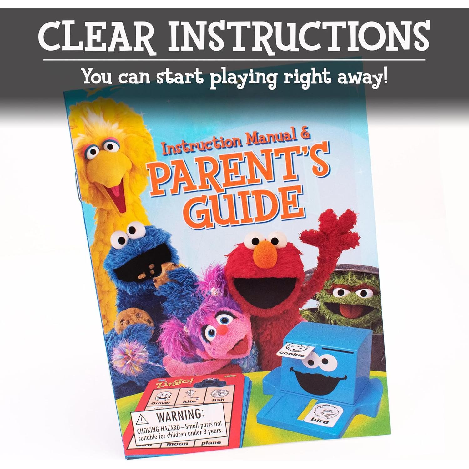 Juego de Mesa ThinkFun Zingo! Plaza Sésamo 4+