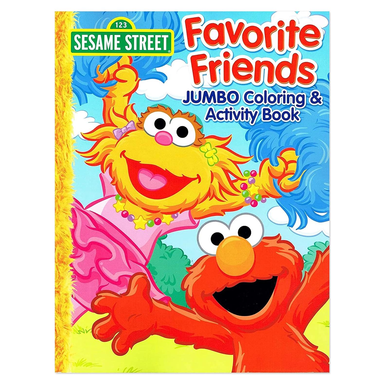 Libro para Colorear Plaza Sésamo Bendon 96 Páginas