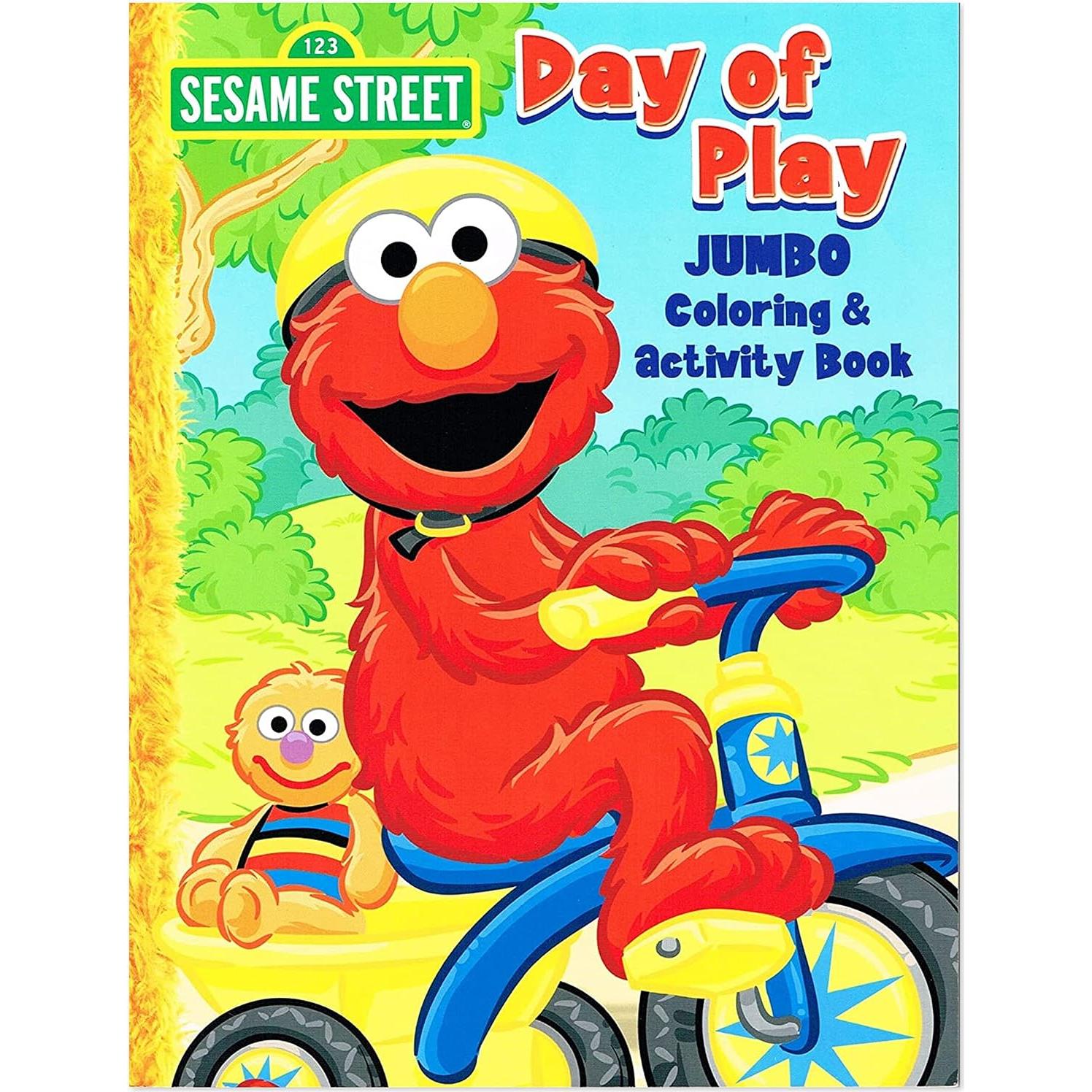 Libro para Colorear Plaza Sésamo Bendon 96 Páginas