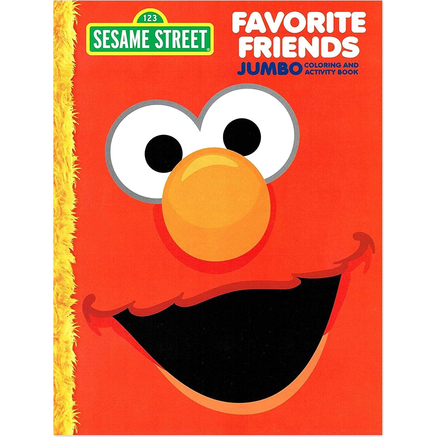 Libro para Colorear Plaza Sésamo Bendon 96 Páginas