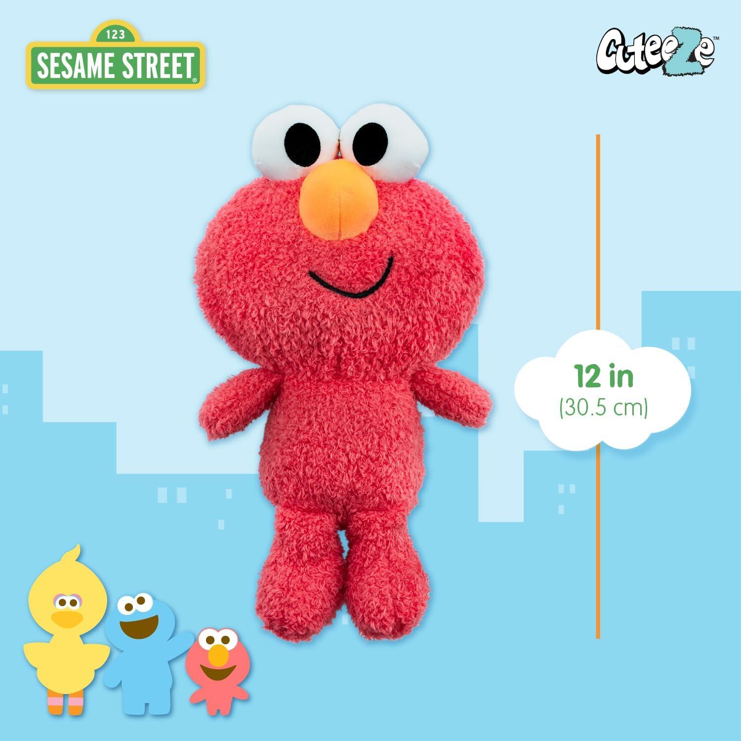 Peluche Elmo Cuteeze Kids Preferred 30.48 cm para Bebés