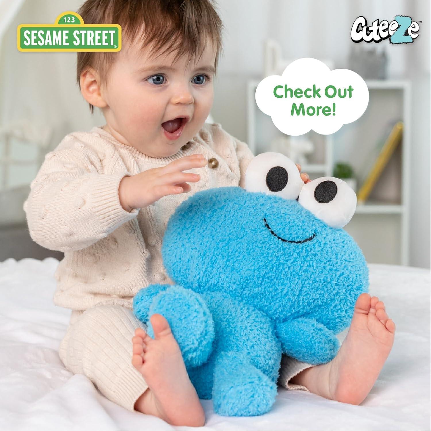 Peluche Elmo Cuteeze Kids Preferred 30.48 cm para Bebés