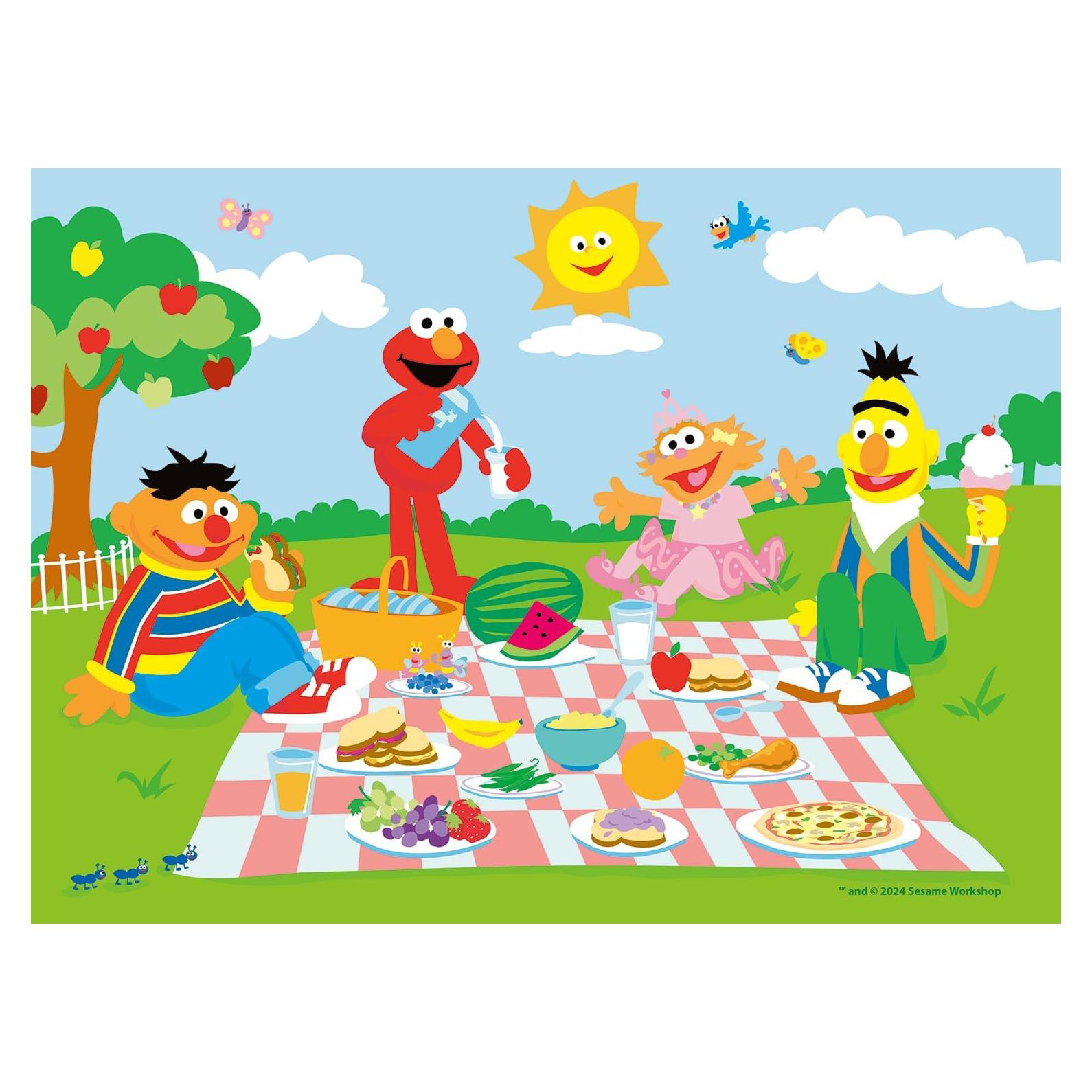 Rompecabezas 100 Piezas Buffalo Games Día Soleado Sesame