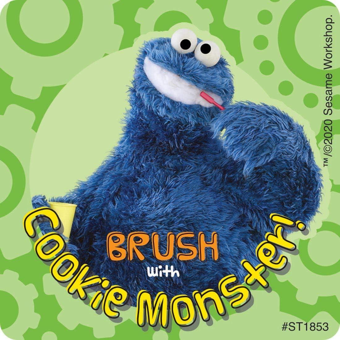 Pegatinas de Cepillado Sesame Street SmileMakers - 100 Piezas