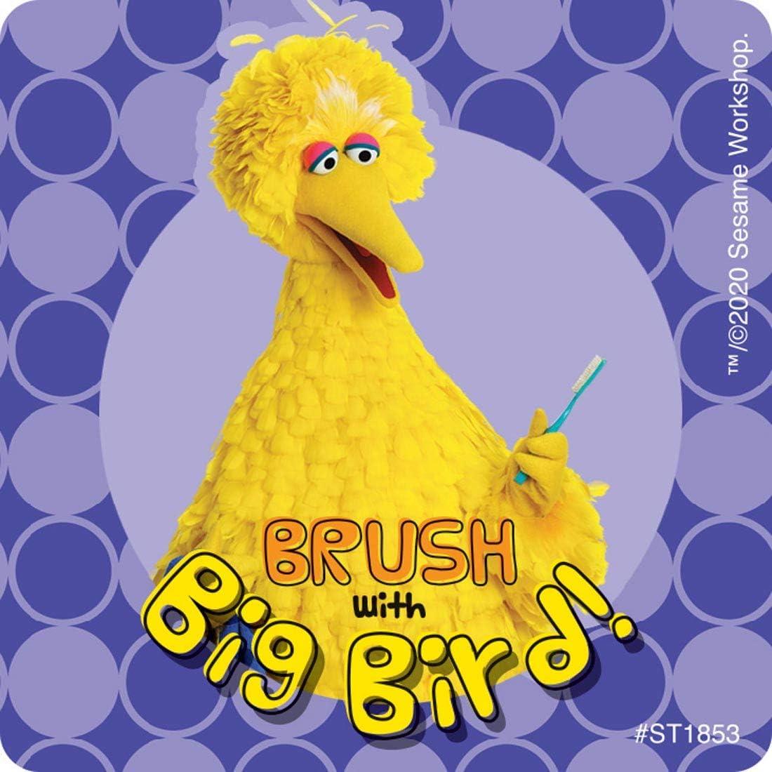 Pegatinas de Cepillado Sesame Street SmileMakers - 100 Piezas