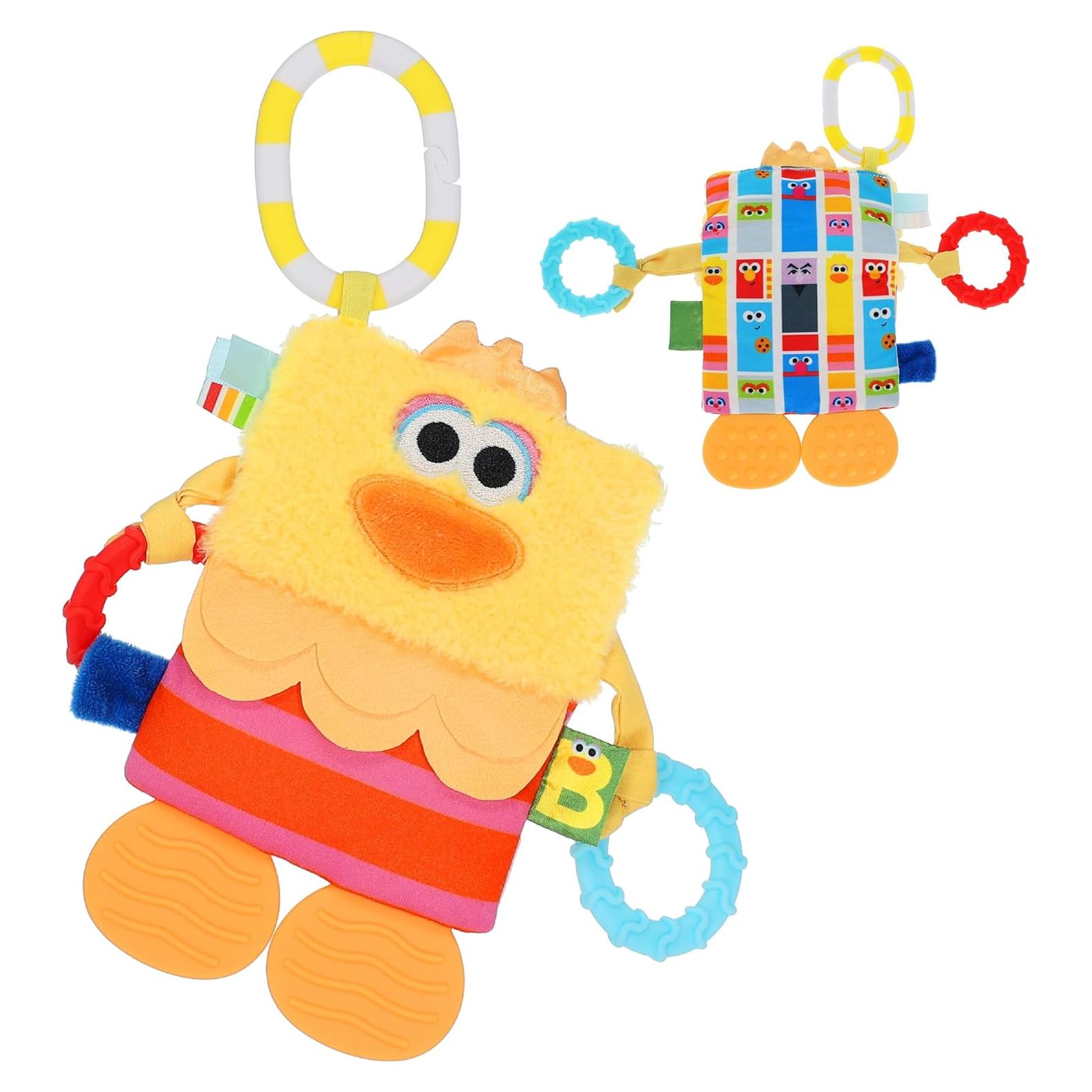 Juguete Sensorial de Peluche Big Bird Sesame Street 19cm