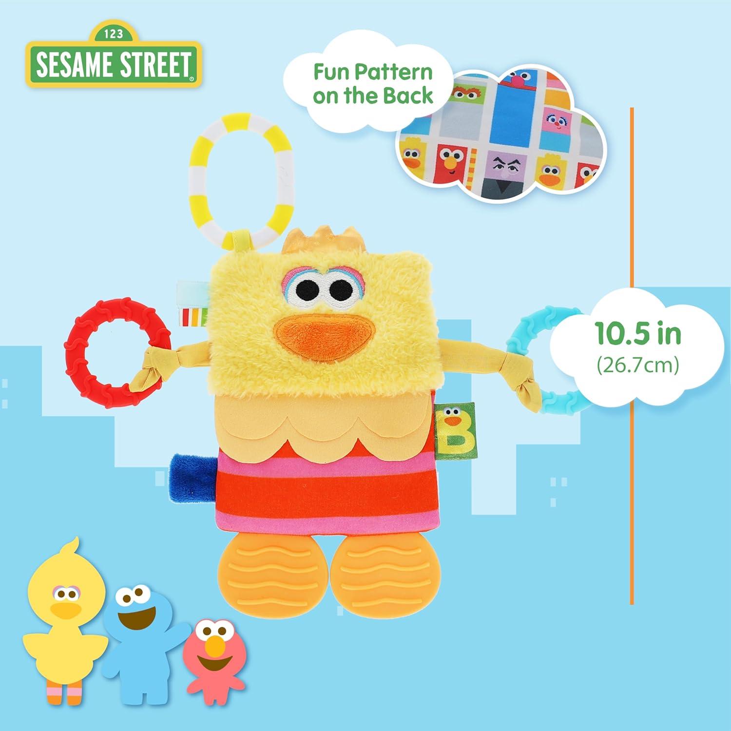Juguete Sensorial de Peluche Big Bird Sesame Street 19cm