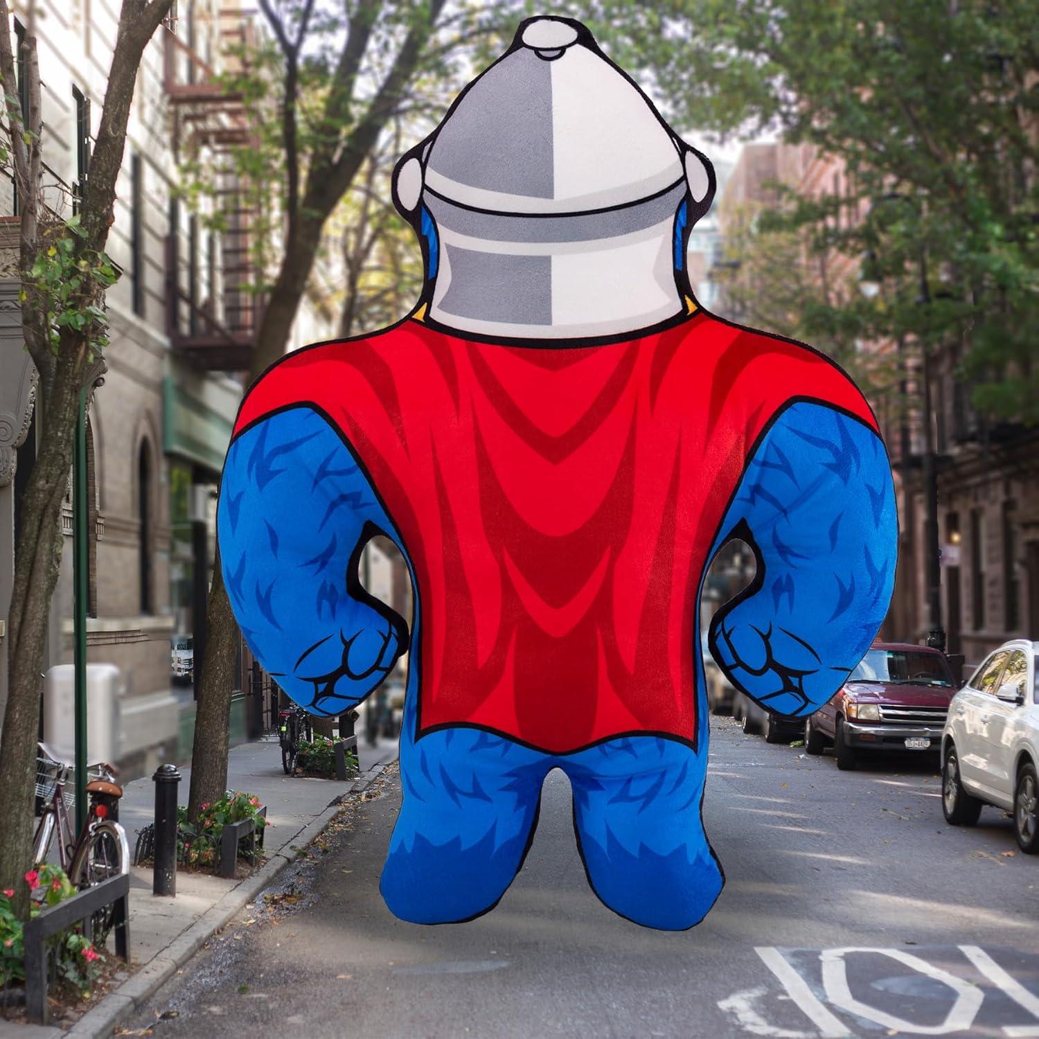 Peluches Calle Sésamo Grover Superhéroe 55.88 cm - Juguete