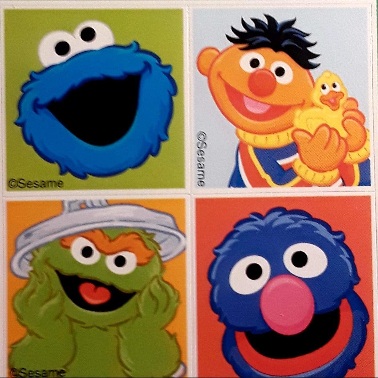 Sellos Forever USPS 2019 Sesame Street + 4 Pegatinas