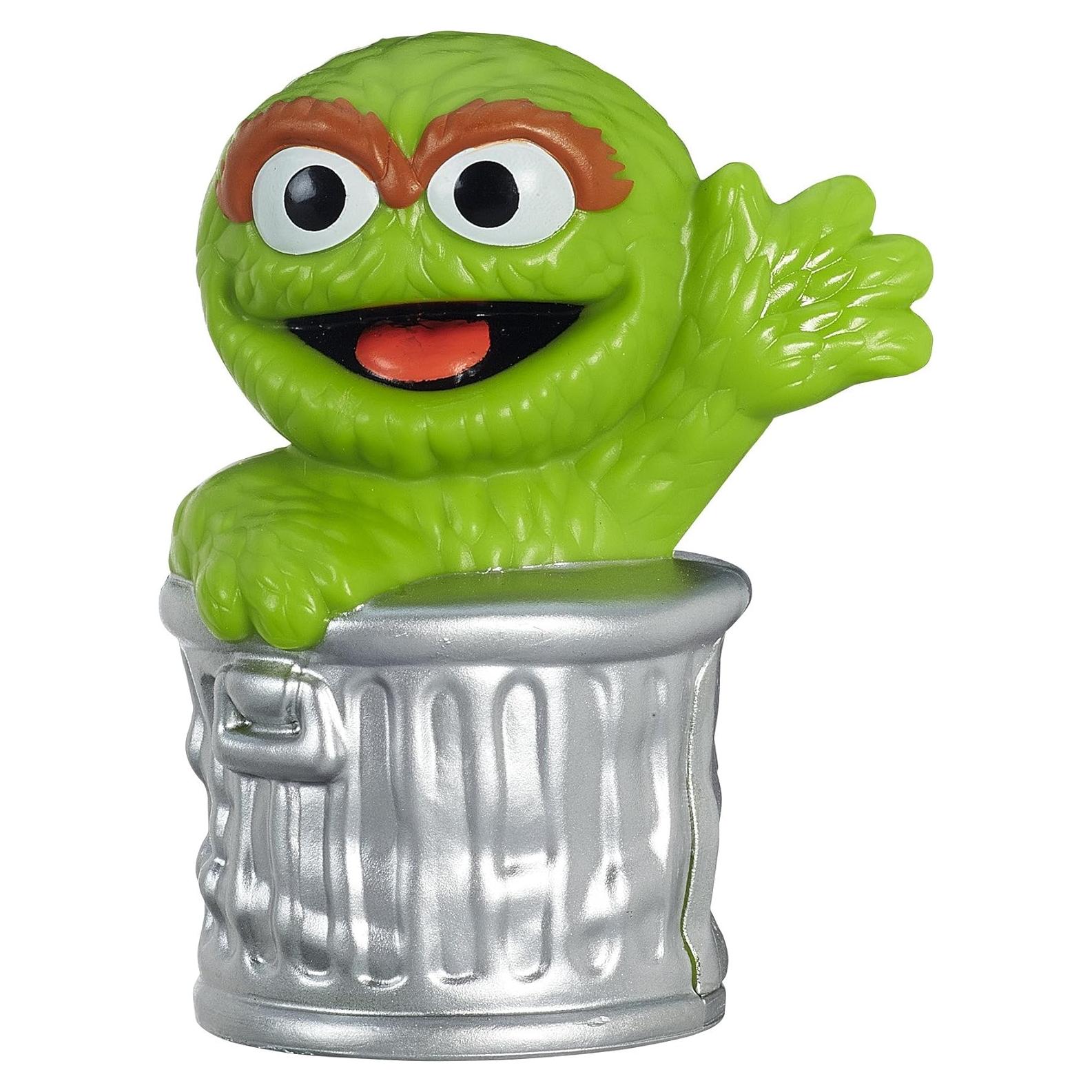 Figura de Oscar el Gruñón de Plaza Sésamo 6.35 cm