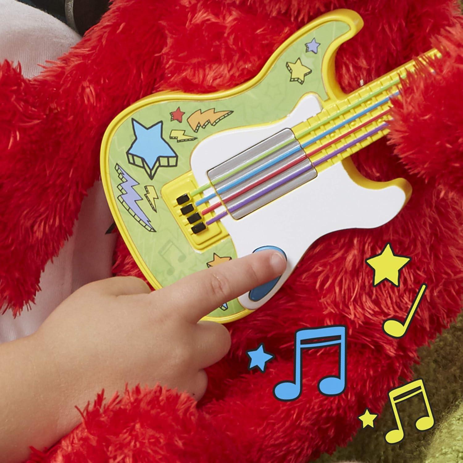 Elmo Hablante y Cantante de Rock y Rima Hasbro 40 cm