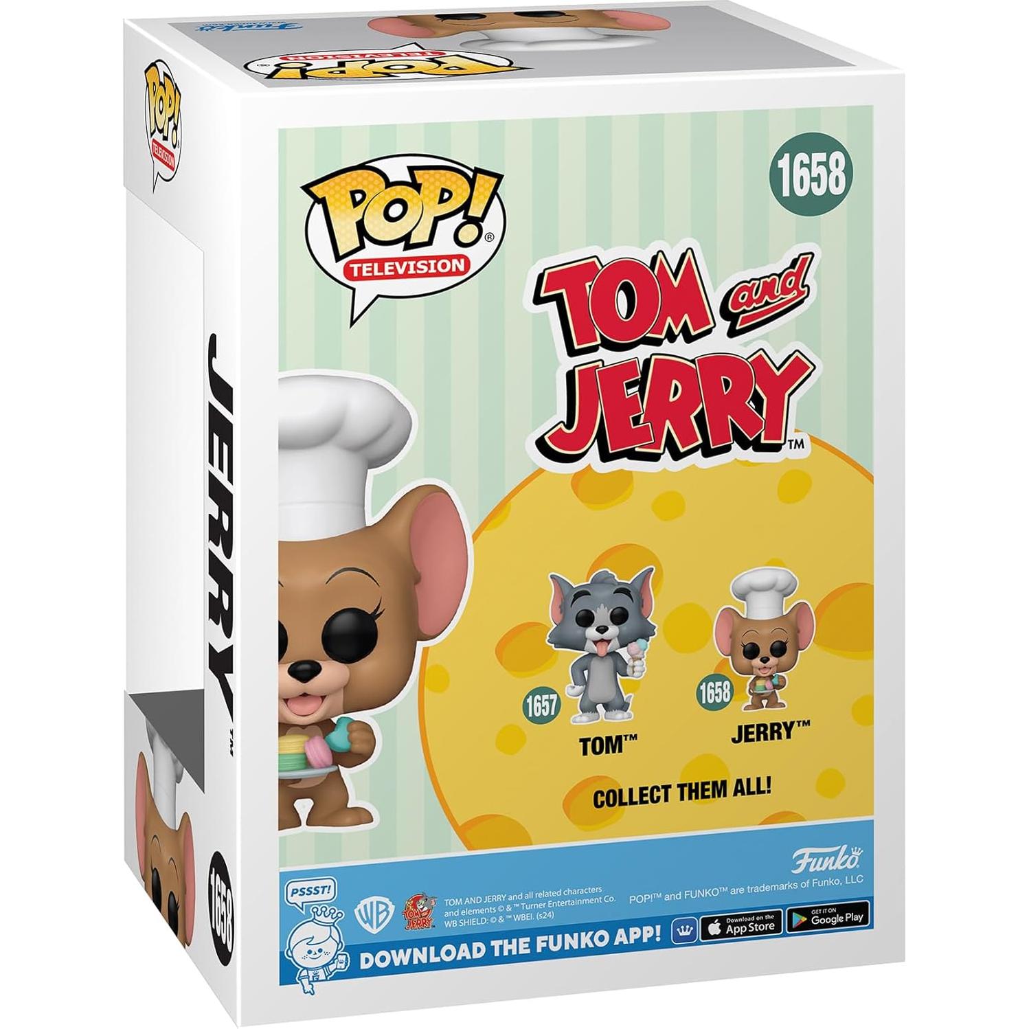 Figura de Vinilo Funko Pop Tom y Jerry - Jerry 9.5 cm
