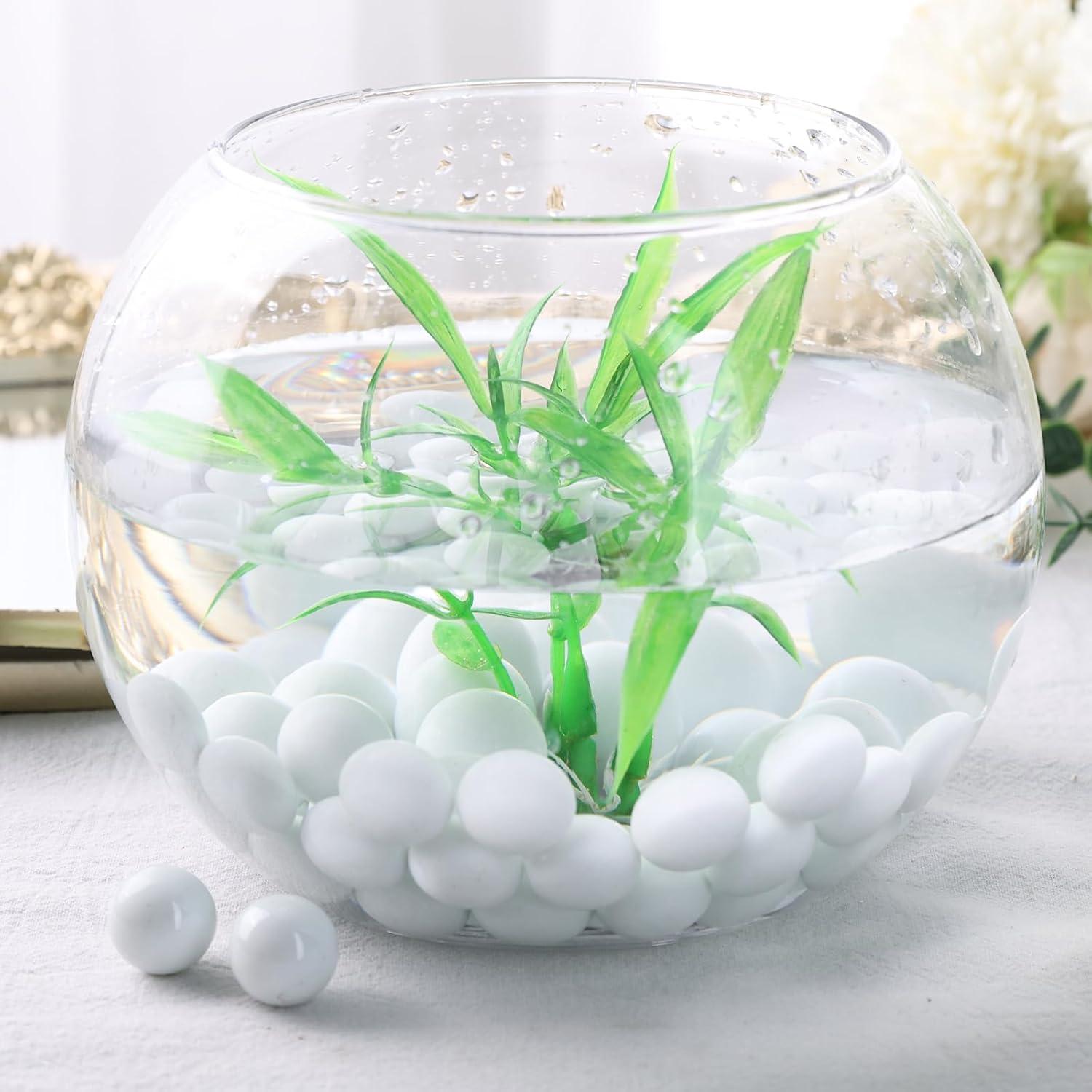 Canicas de Vidrio DomeStar 0.63 cm Blancas a Granel