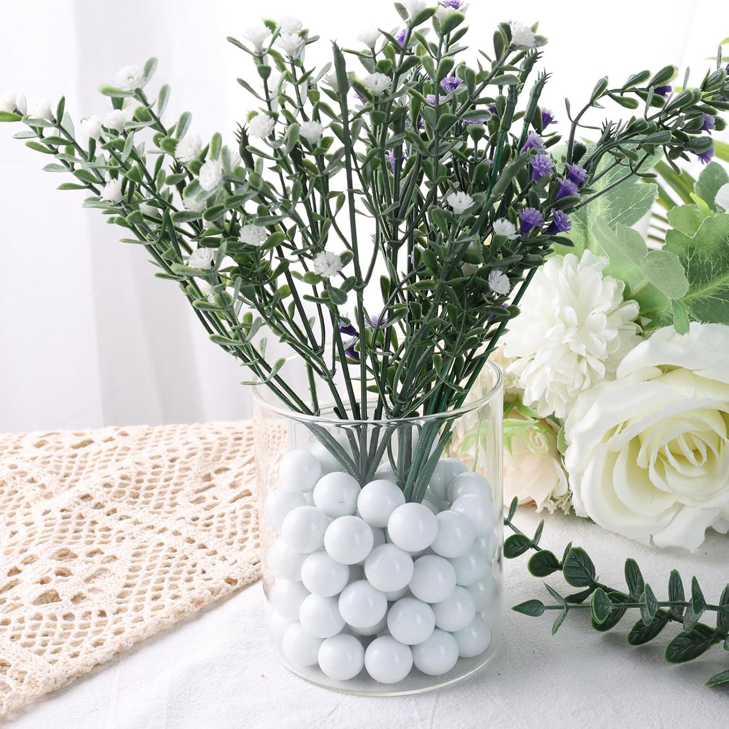 Canicas de Vidrio DomeStar 0.63 cm Blancas a Granel