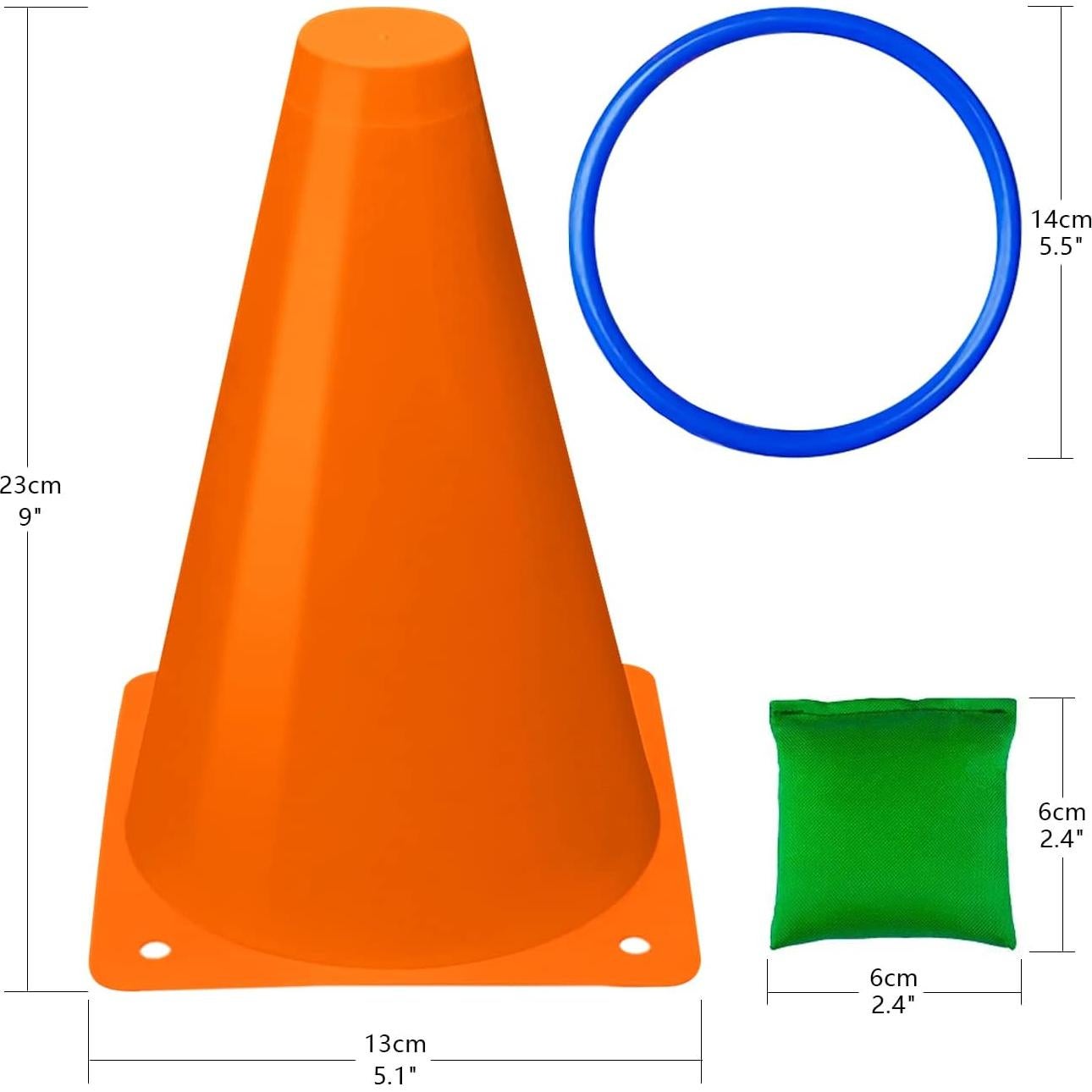 Conjunto de Juegos de Carnaval 3 en 1 Eocolz - 31 Piezas