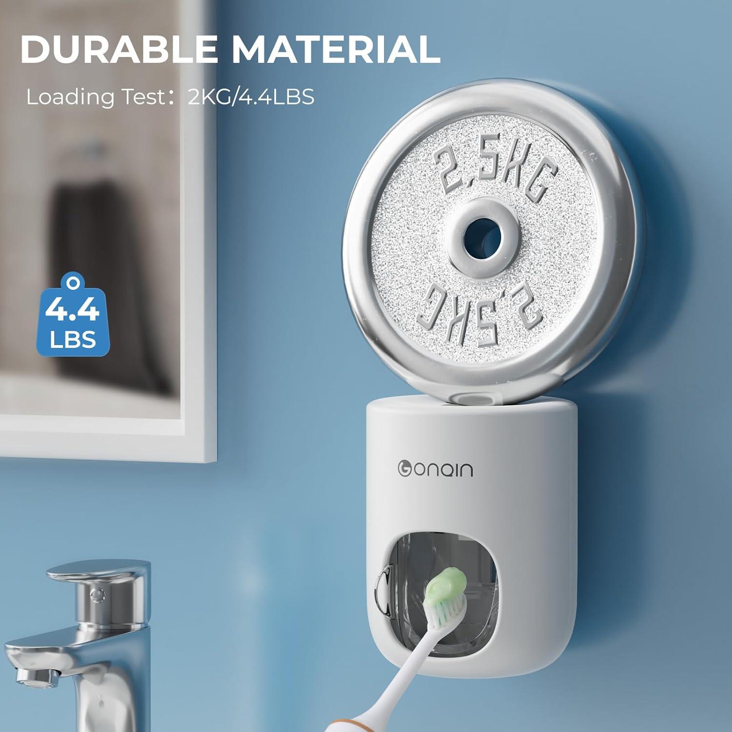 Dispensador Automático de Pasta de Dientes VNYIFAN Blanco