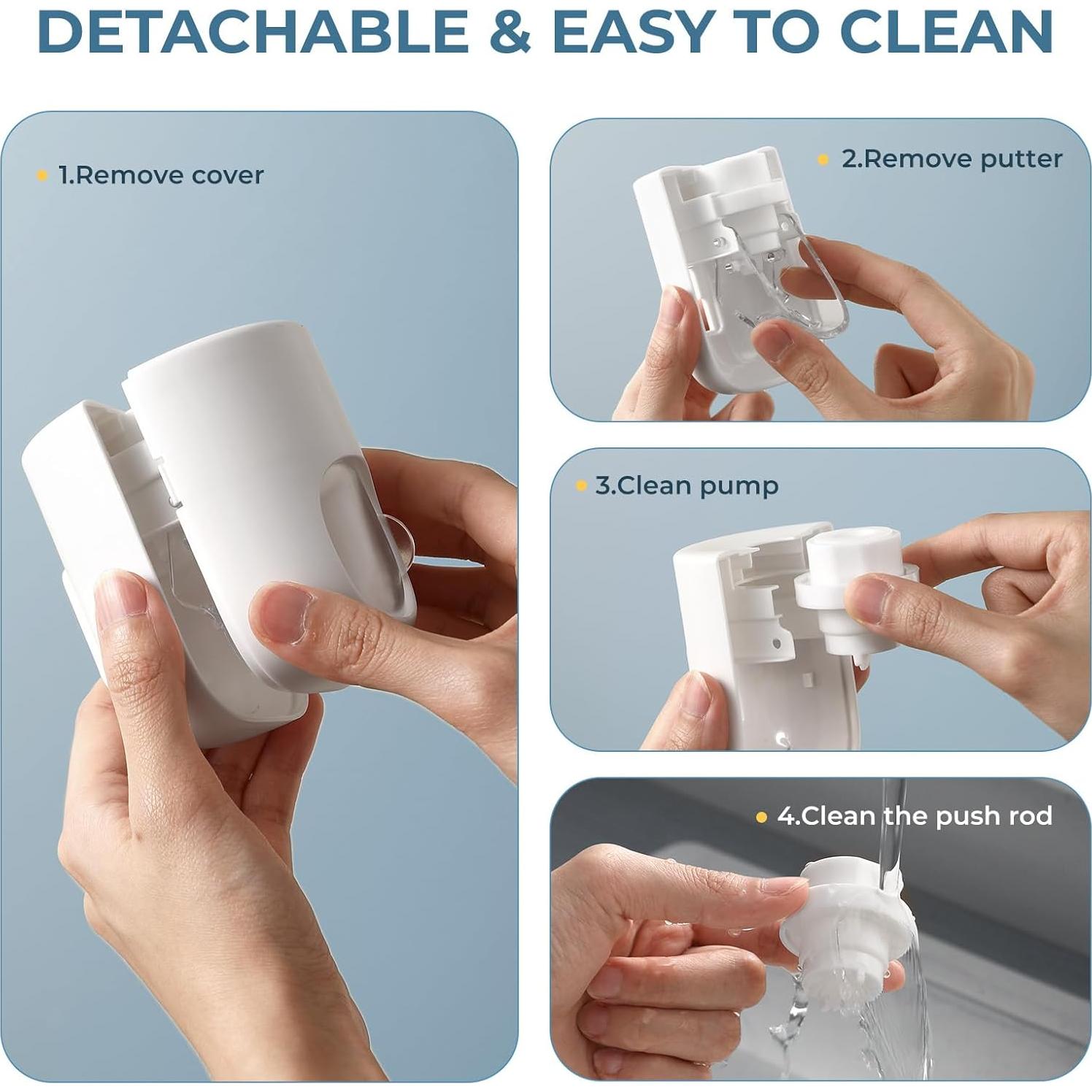 Dispensador Automático de Pasta de Dientes VNYIFAN Blanco