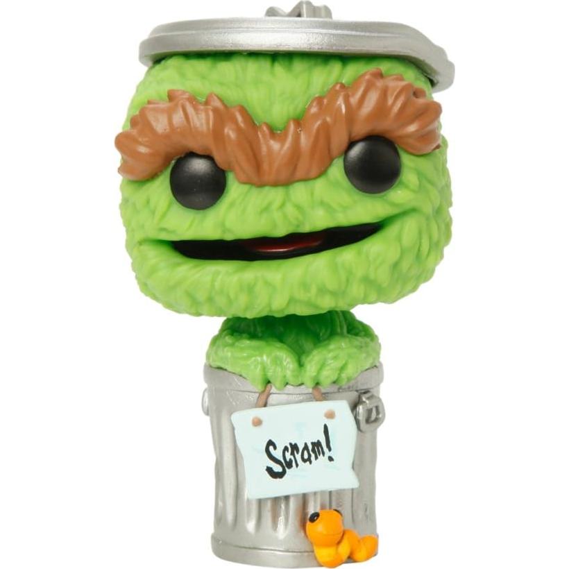 Figura de Acción Funko POP Plaza Sésamo Oscar el Gruñón 9.5 cm