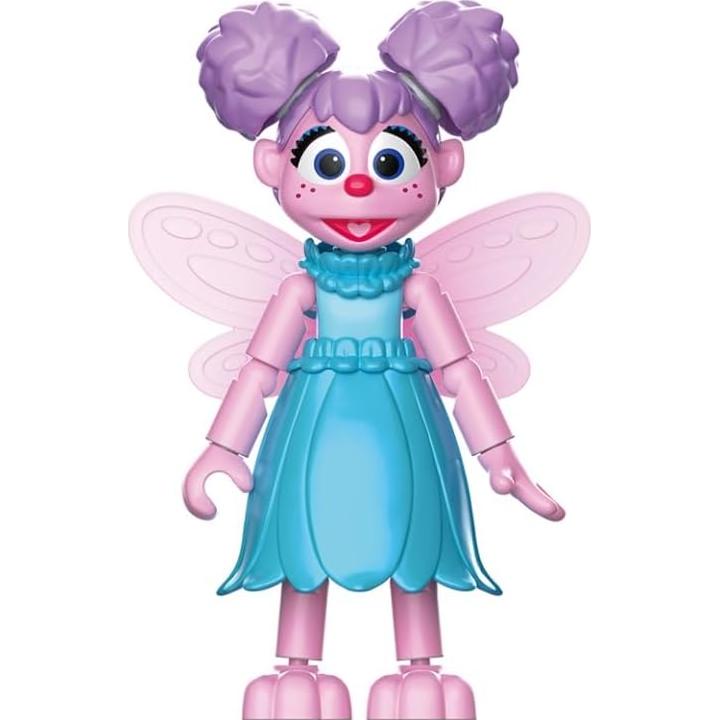 Figura Abbey Calle Sésamo BLOKEES 9 cm Plástico ABS