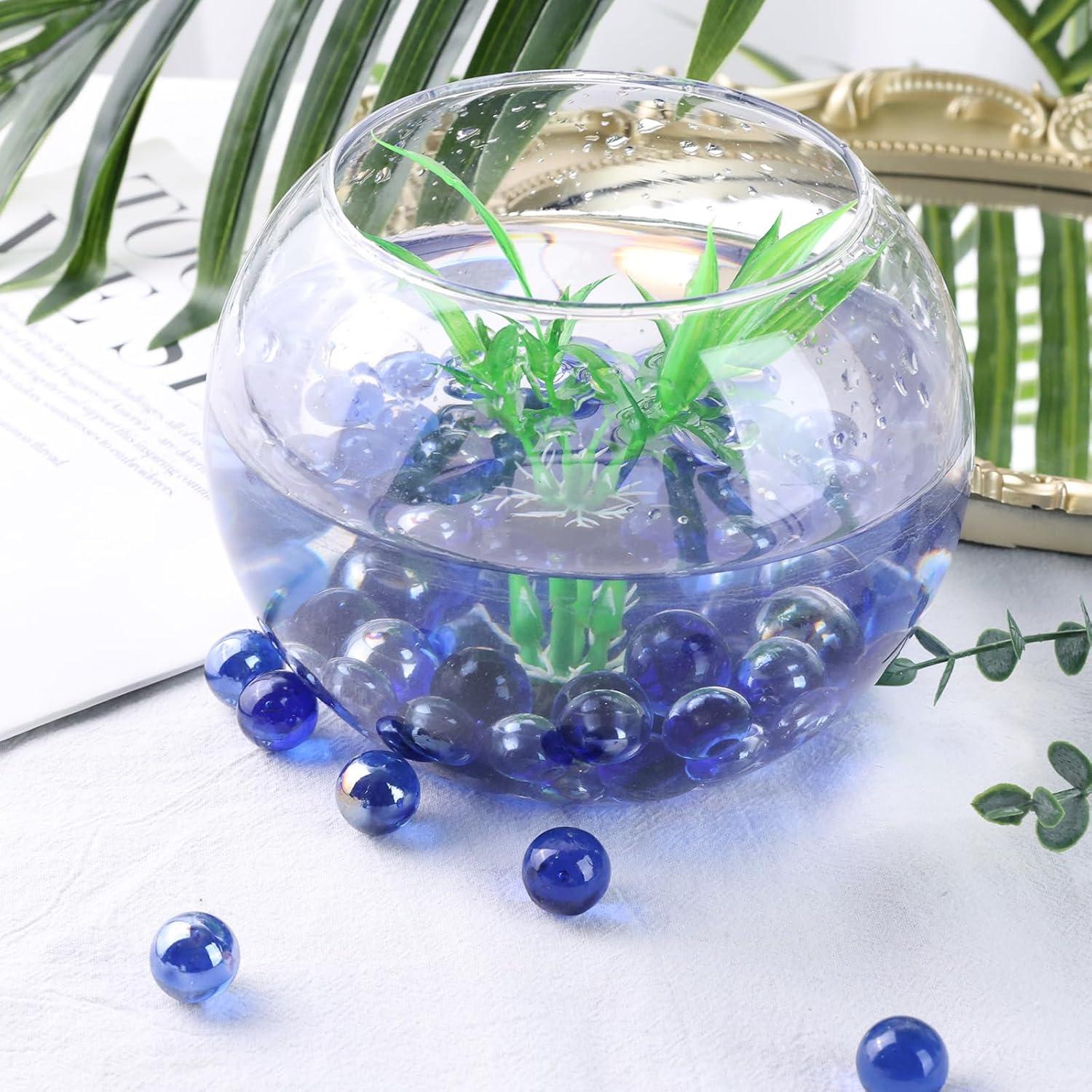 Canicas de Vidrio DomeStar 0.63 cm Azul para Decoración