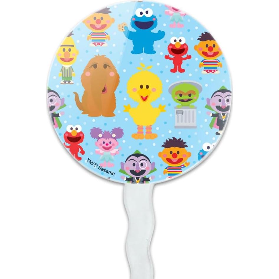 Juego de Palillos para Cupcakes Plaza Sésamo - Set de 6