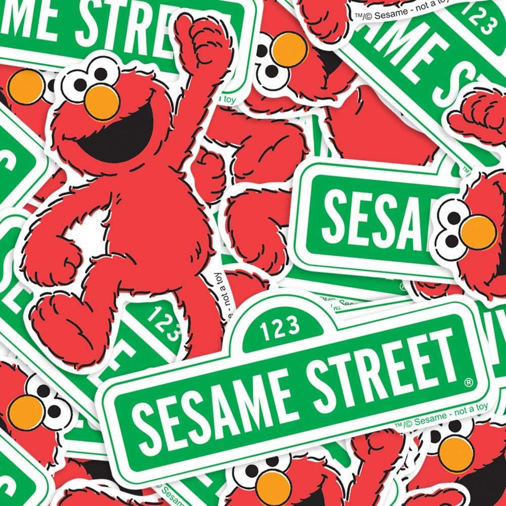 Calcomanías Coleccionables Popfunk Plaza Sésamo Elmo 10.16x15.24cm