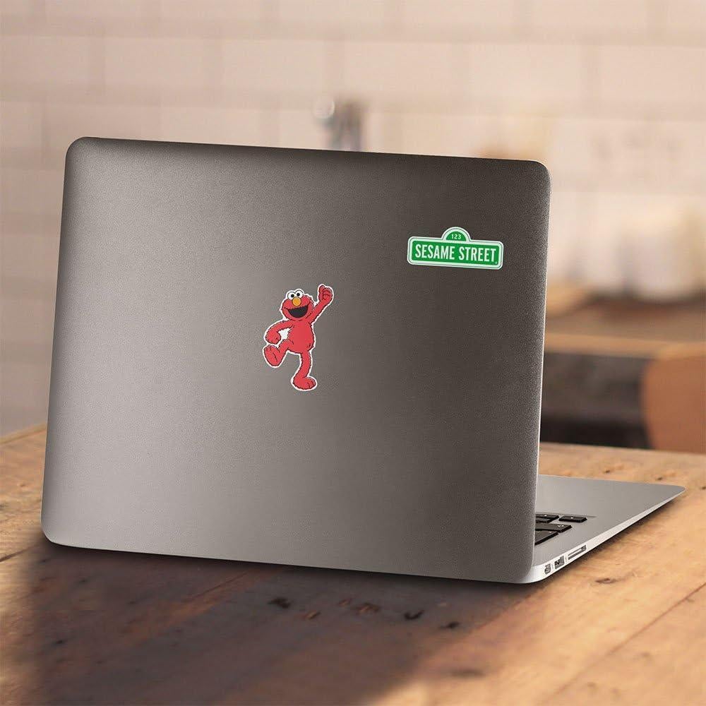 Calcomanías Coleccionables Popfunk Plaza Sésamo Elmo 10.16x15.24cm