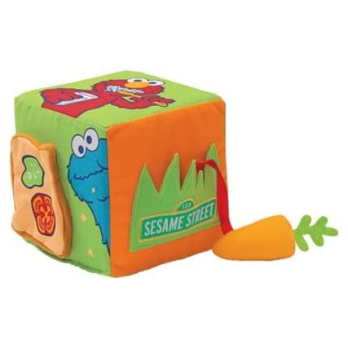 Cubo de Actividad de Tela GUND Calle Sésamo 12.7cm