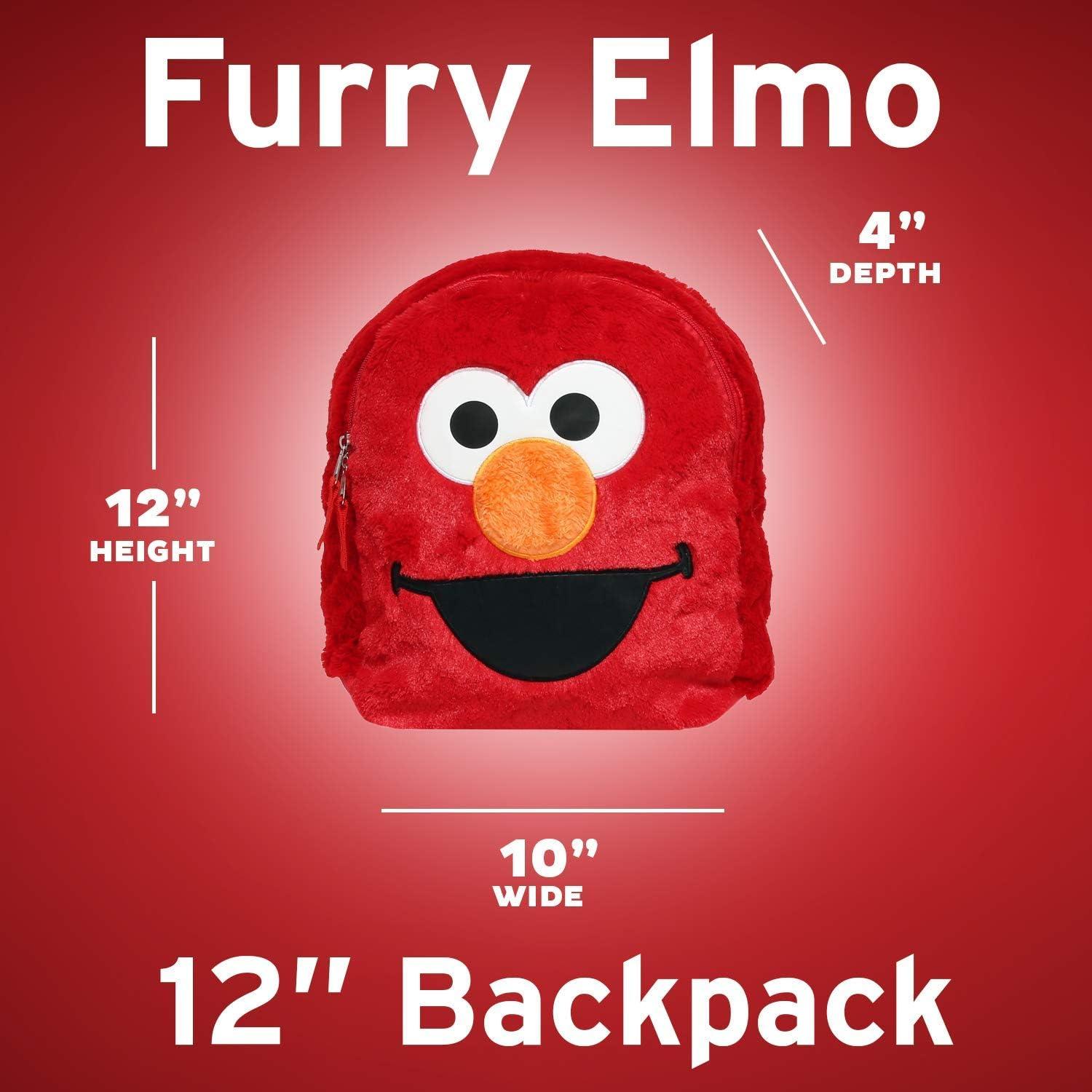 Mochila Mini Elmo Sesame Street 30.48 cm para Niños