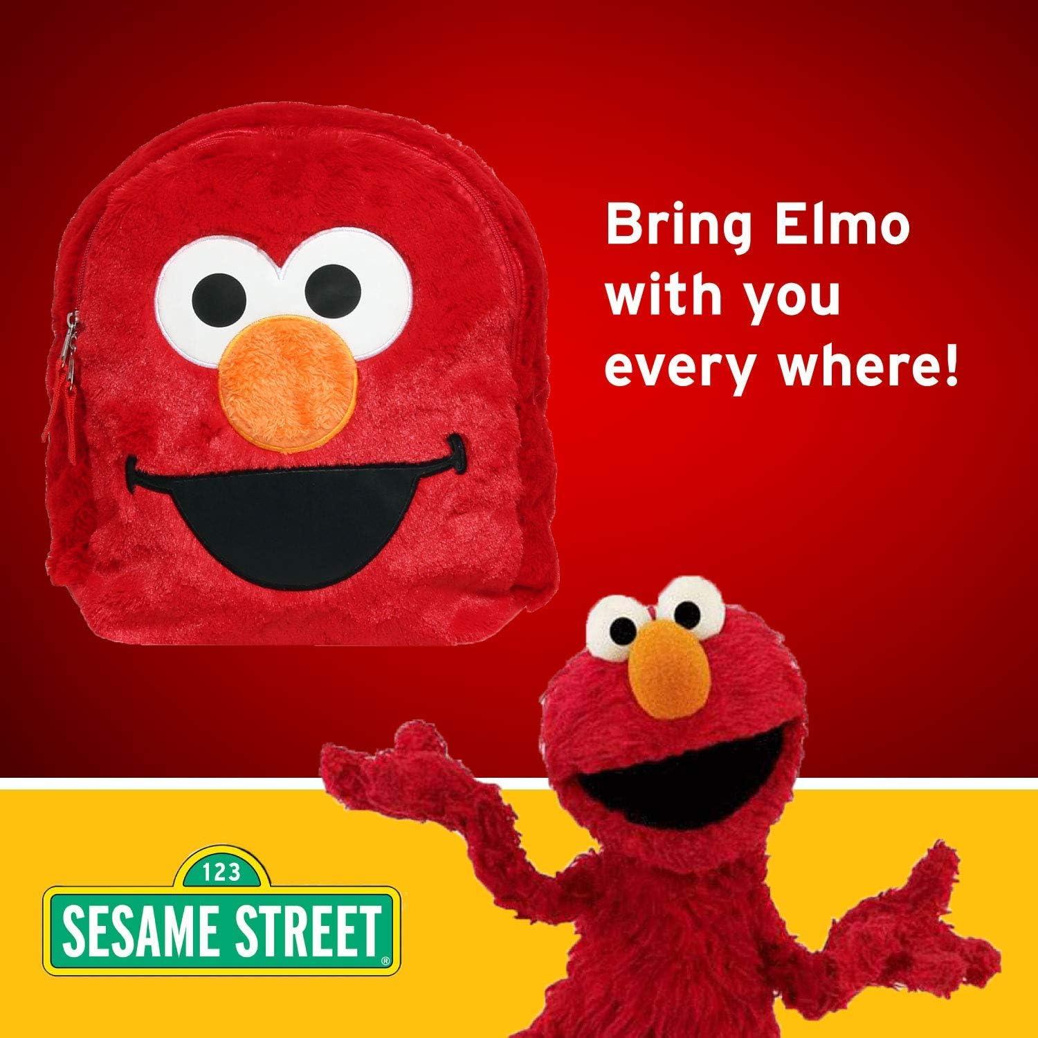 Mochila Mini Elmo Sesame Street 30.48 cm para Niños